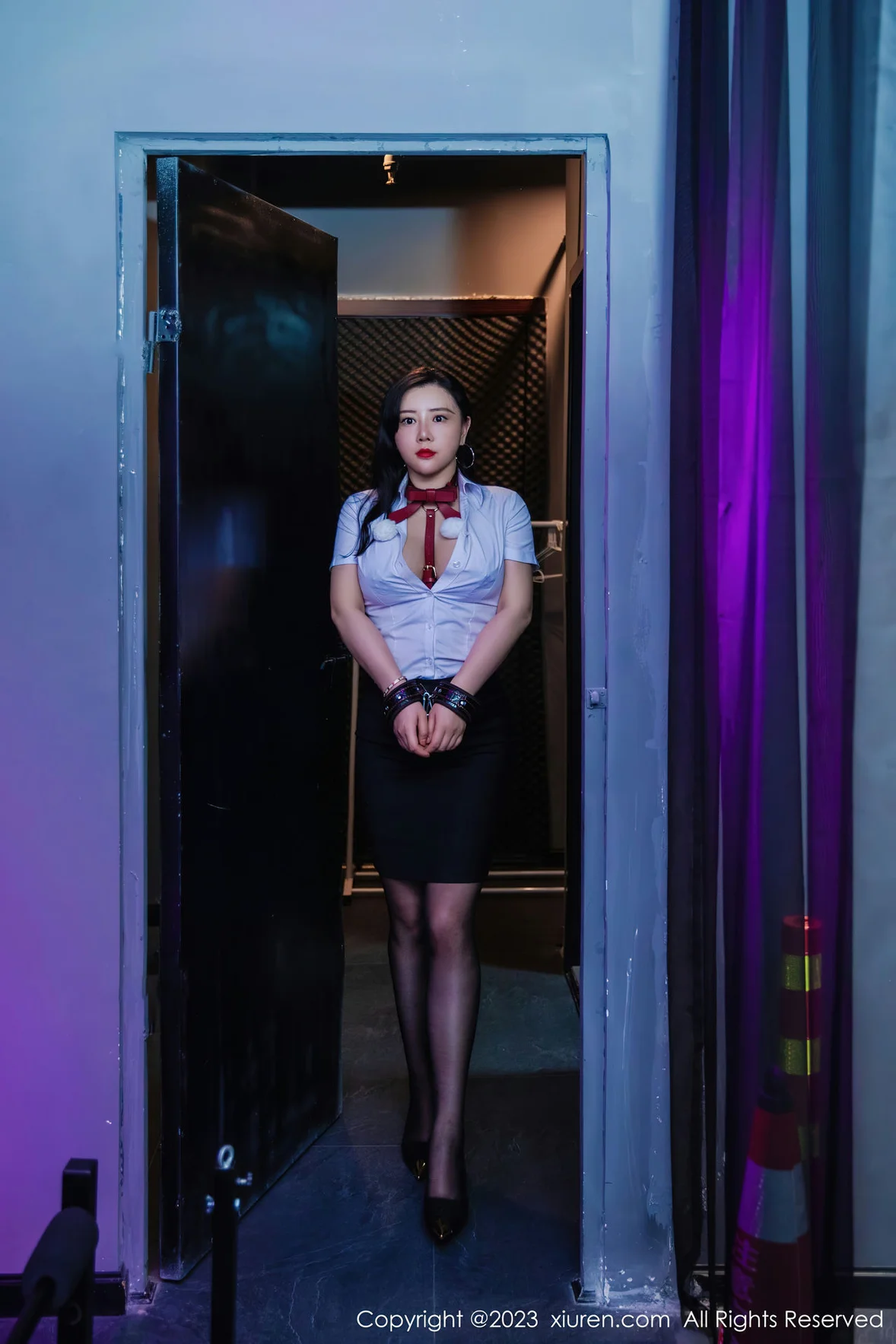 图片[3] - XiuRen 秀人 No.7267 王婉悠Queen 魅惑黑丝性感写真 [73P] - 机器猫次元 - 机器猫次元