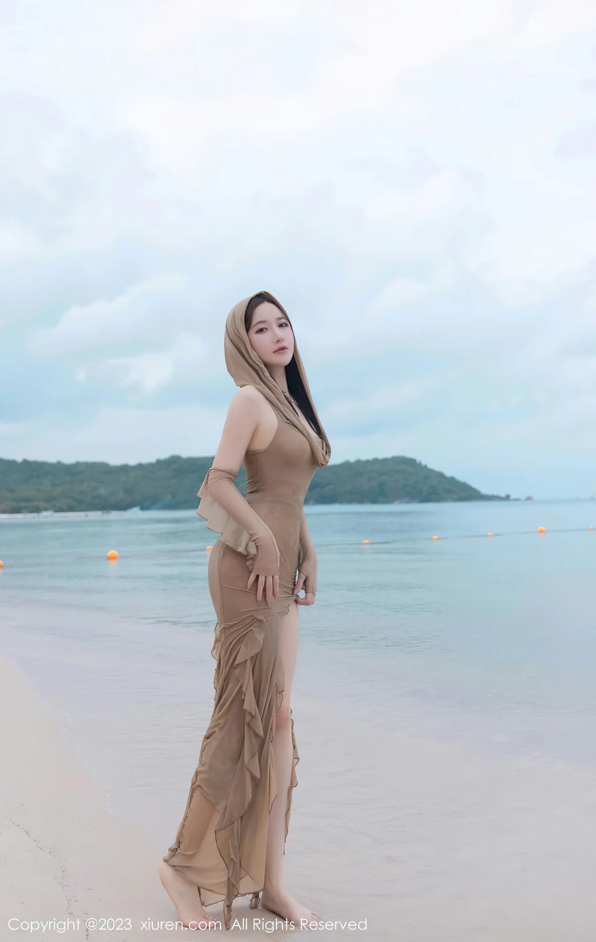 图片[5] - XiuRen 秀人 No.7288 鱼子酱Fish 沙滩渔网性感写真 [78P] - 机器猫次元 - 机器猫次元