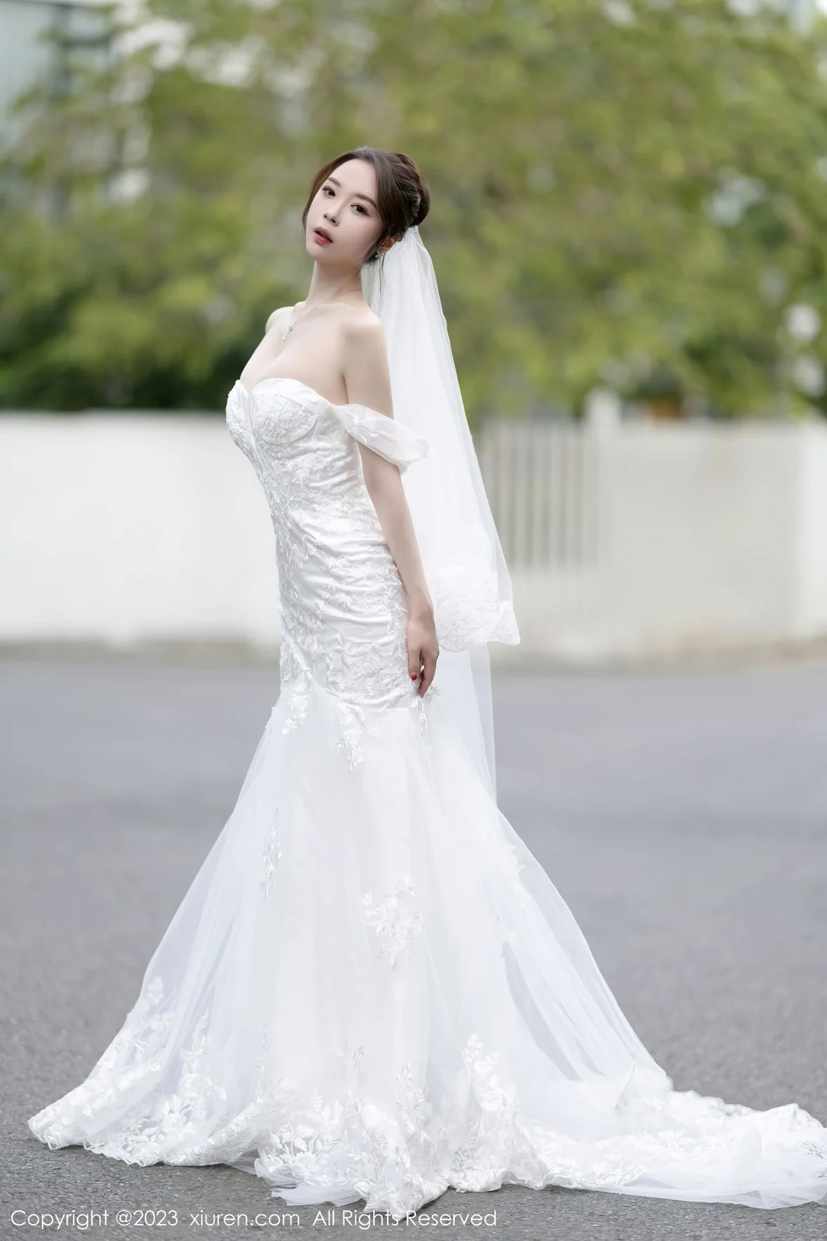 图片[2] - XiuRen 秀人 No.7310 梦心玥 白色婚纱服饰安吉旅拍 [84P] - 机器猫次元 - 机器猫次元