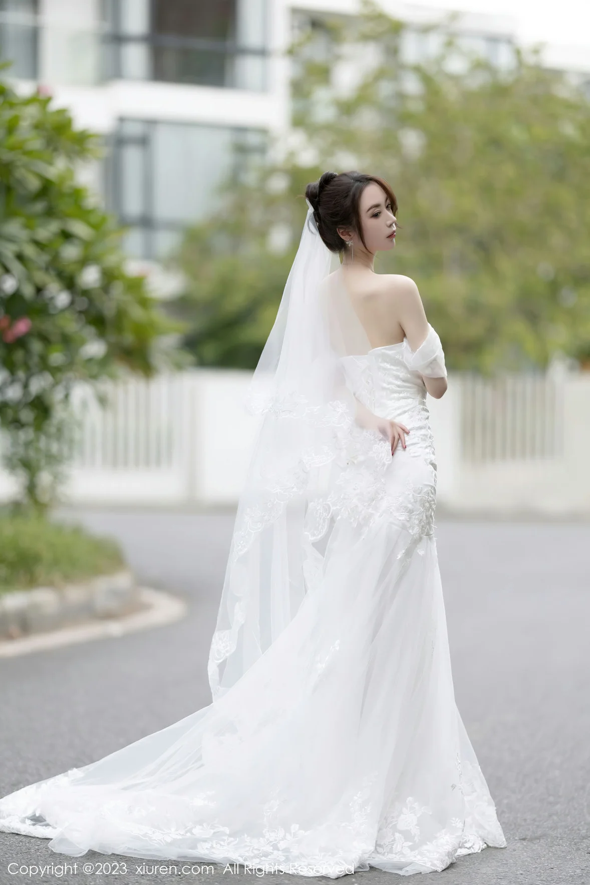 图片[6] - XiuRen 秀人 No.7310 梦心玥 白色婚纱服饰安吉旅拍 [84P] - 机器猫次元 - 机器猫次元