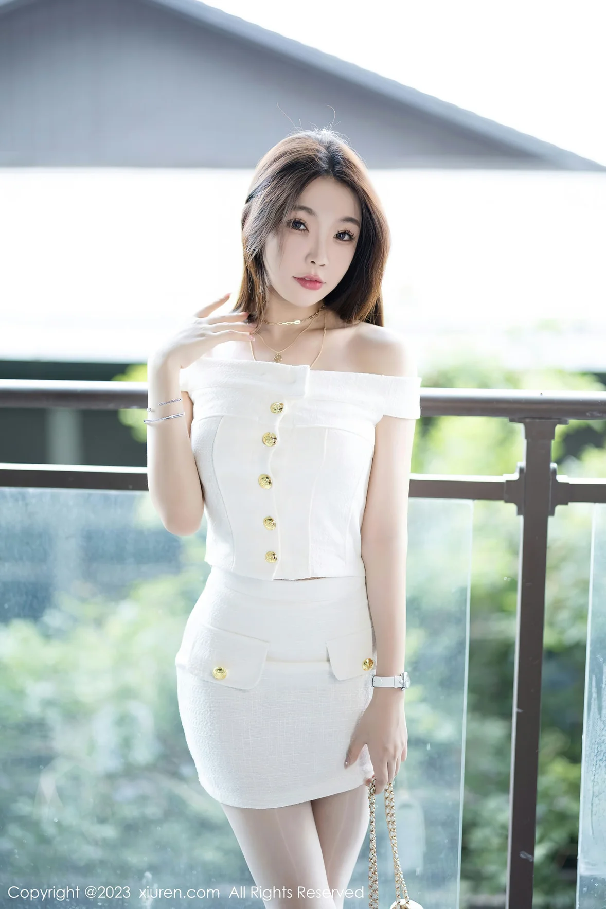 图片[5] - XiuRen 秀人 No.7317 徐莉芝Booty 白色蕾丝内衣安吉旅拍 [85P] - 机器猫次元 - 机器猫次元