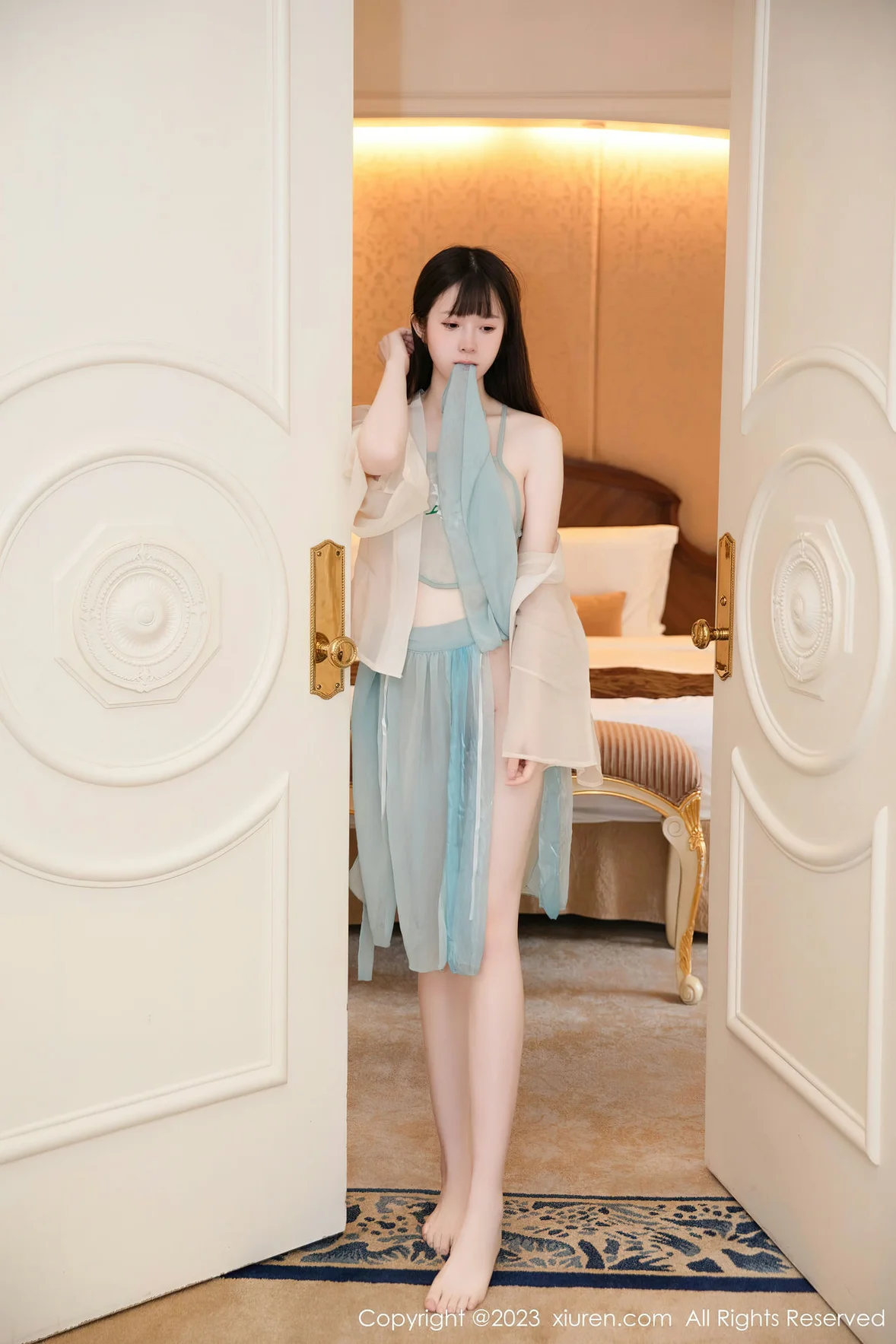 图片[1] - XiuRen 秀人 No.7321 林悠悠 肚兜古装清纯甜美 [87P] - 机器猫次元 - 机器猫次元