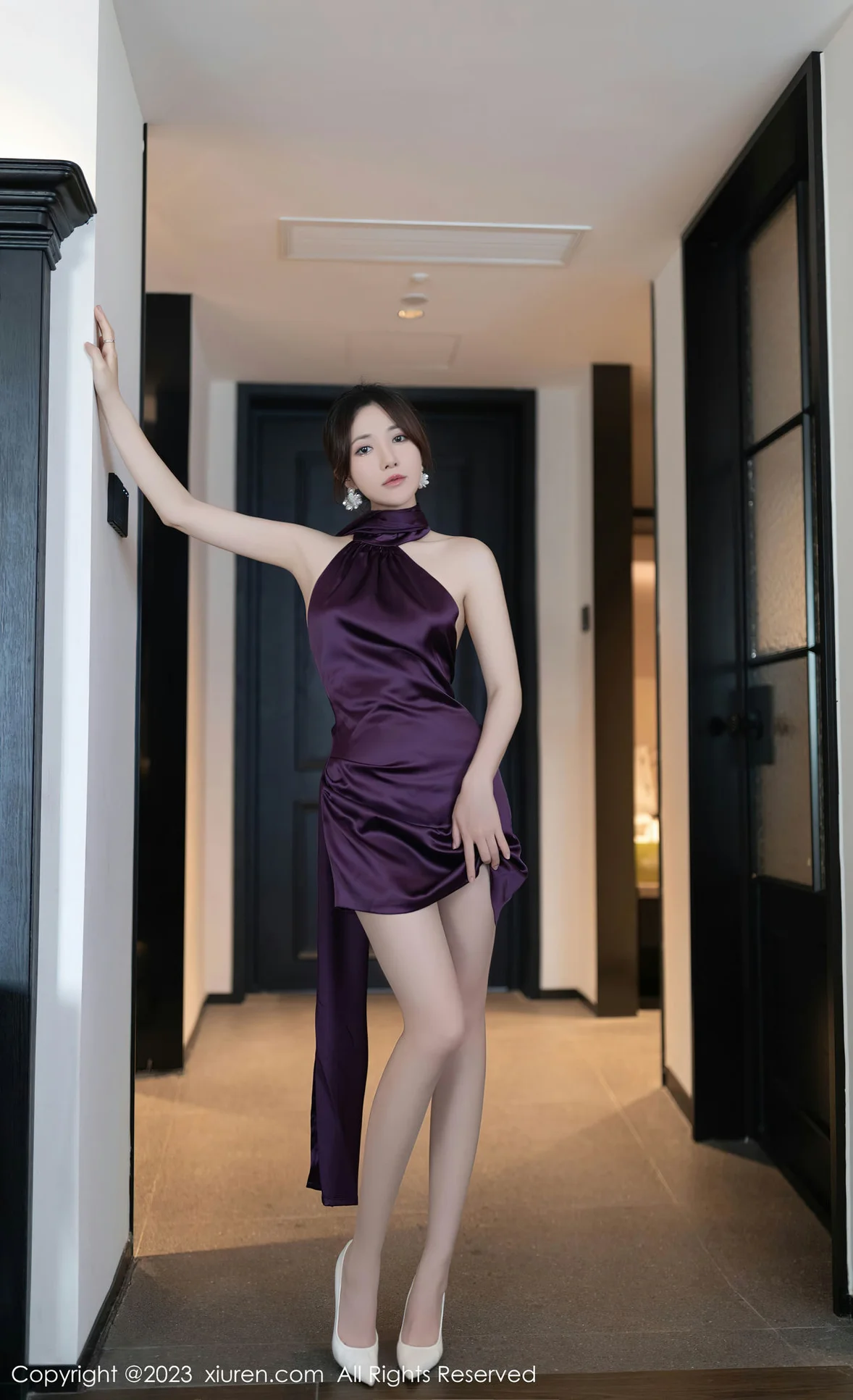 图片[1] - XiuRen 秀人 No.7324 鱼子酱Fish 连衣短裙性感写真 [82P] - 机器猫次元 - 机器猫次元