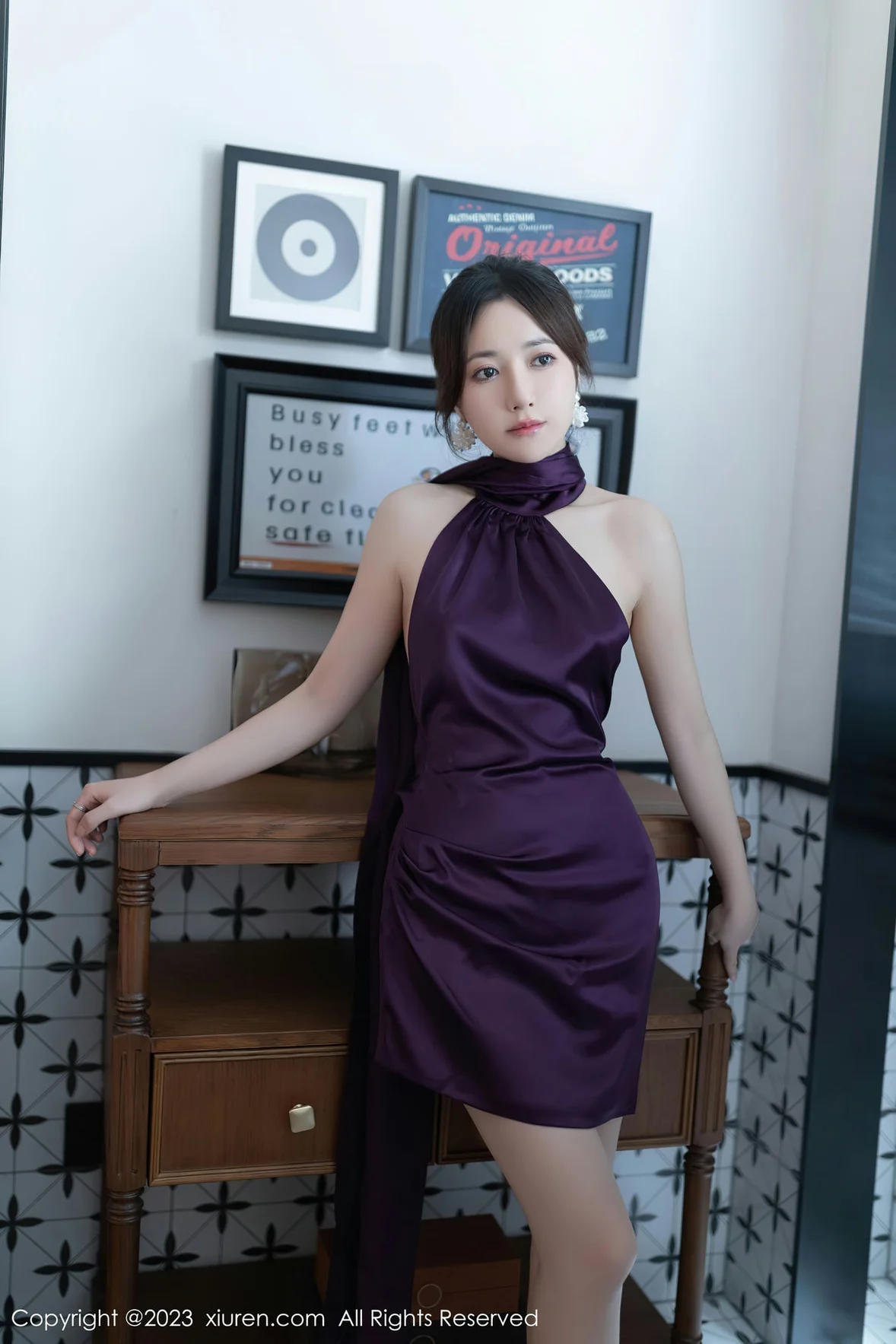 图片[2] - XiuRen 秀人 No.7324 鱼子酱Fish 连衣短裙性感写真 [82P] - 机器猫次元 - 机器猫次元