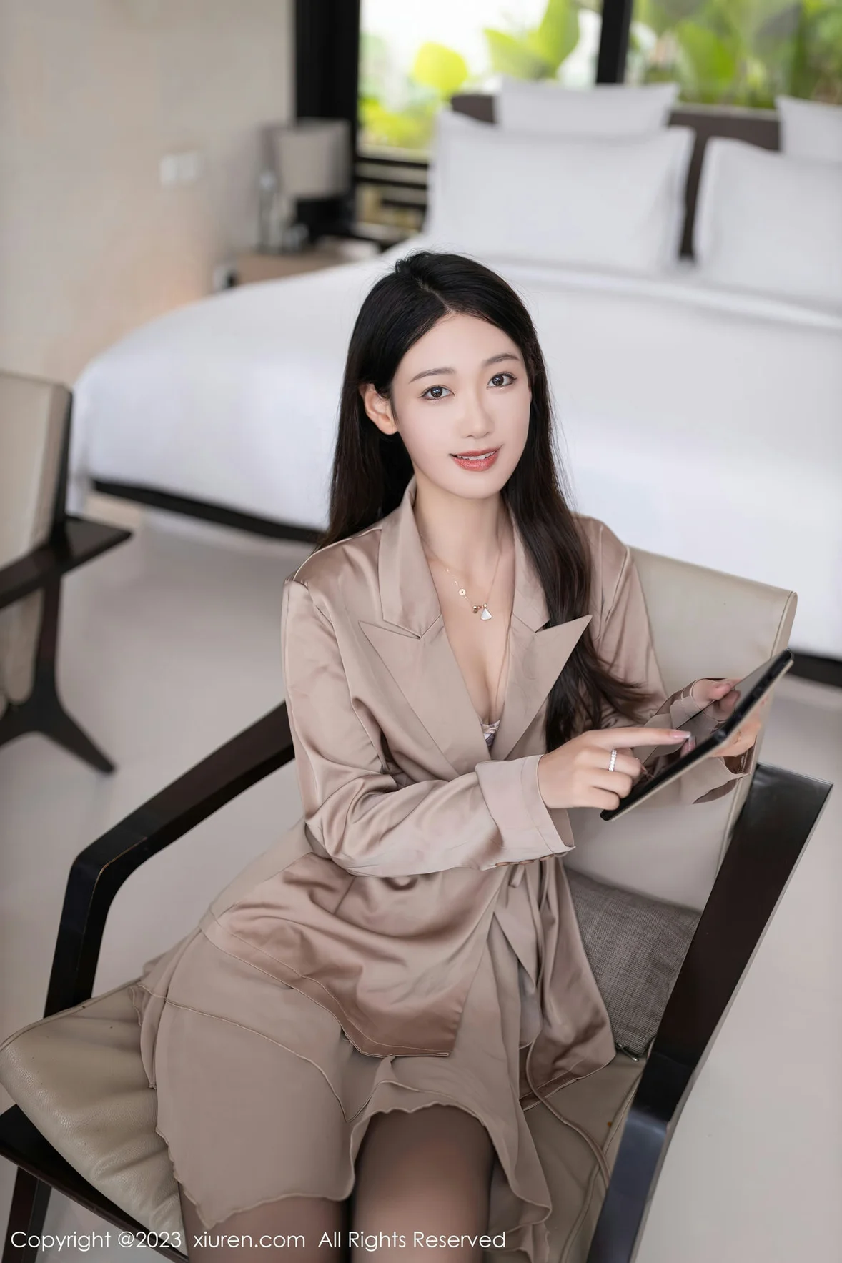 图片[2] - XiuRen 秀人 No.7333 唐安琪 淡紫色内衣巴厘岛旅 [81P] - 机器猫次元 - 机器猫次元