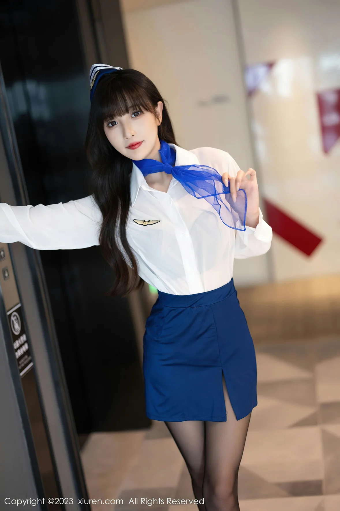 图片[4] - 秀人网 No.7347 林星阑 空姐制服安吉旅拍 [84P] - 机器猫次元 - 机器猫次元