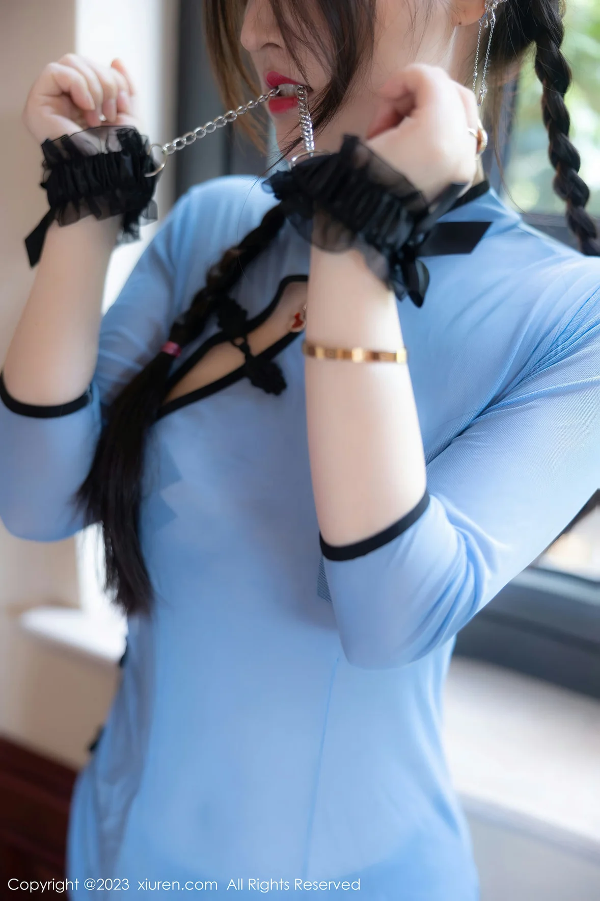 图片[4] - XiuRen 秀人 No.7357 诗诗kiki 轻透旗袍性感写真 [85P] - 机器猫次元 - 机器猫次元