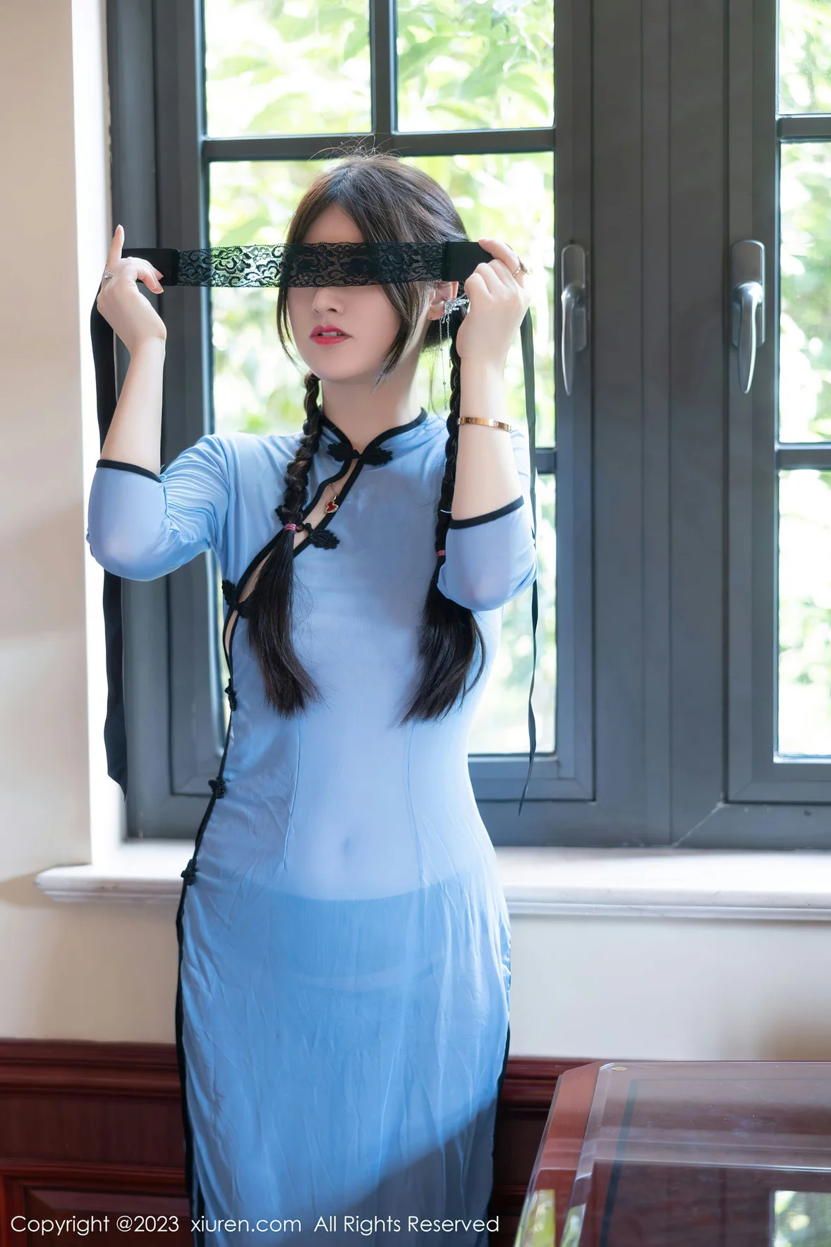 图片[1] - XiuRen 秀人 No.7357 诗诗kiki 轻透旗袍性感写真 [85P] - 机器猫次元 - 机器猫次元