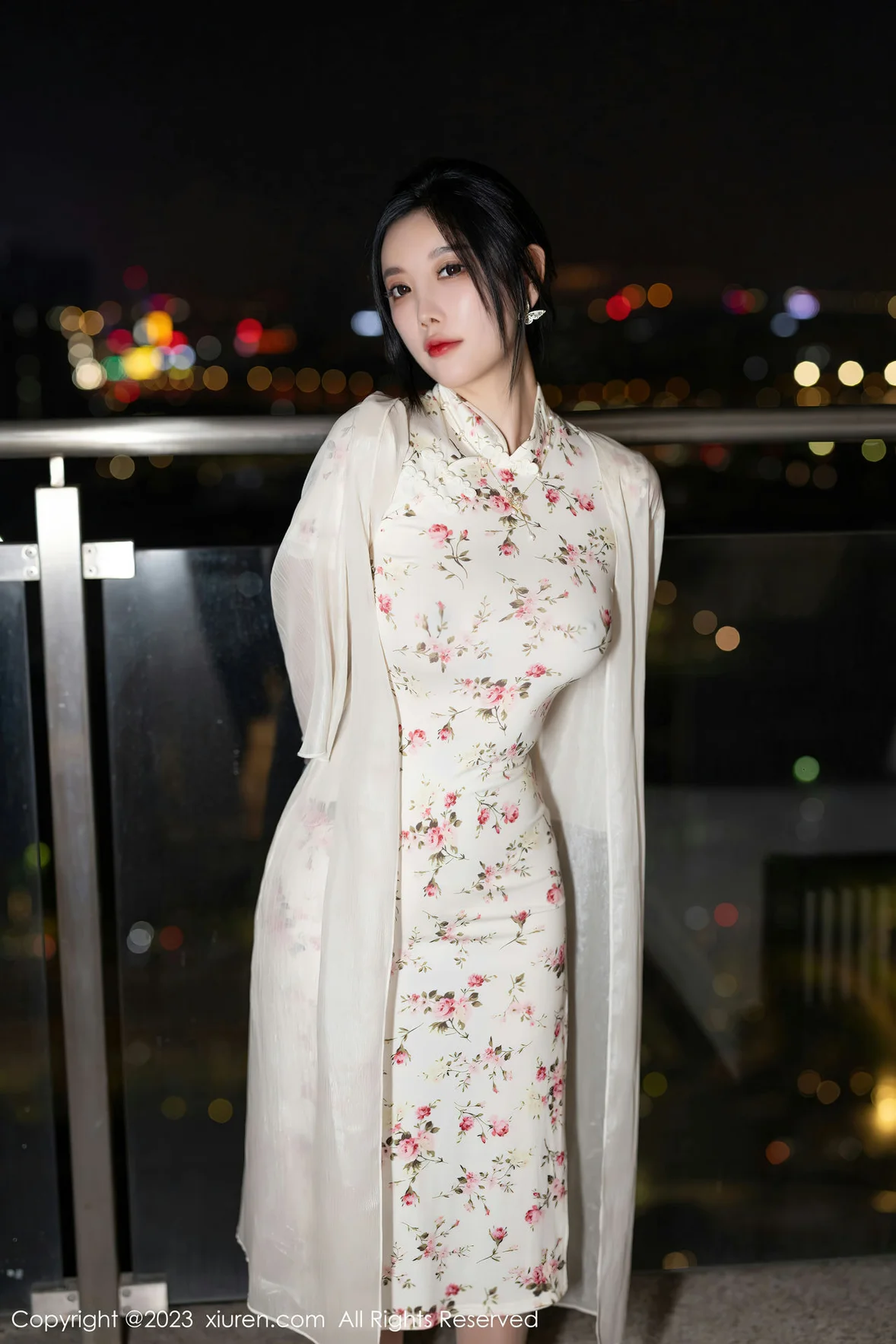 图片[1] - 秀人网 No.7363 杨晨晨Yome 碎花旗袍浙江安吉旅拍 [87P] - 机器猫次元 - 机器猫次元
