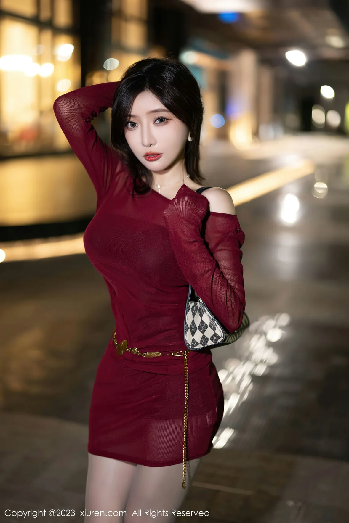 图片[4] - 秀人网 No.7400 王馨瑶yanni 黑色情趣内衣安吉旅拍 [93P] - 机器猫次元 - 机器猫次元
