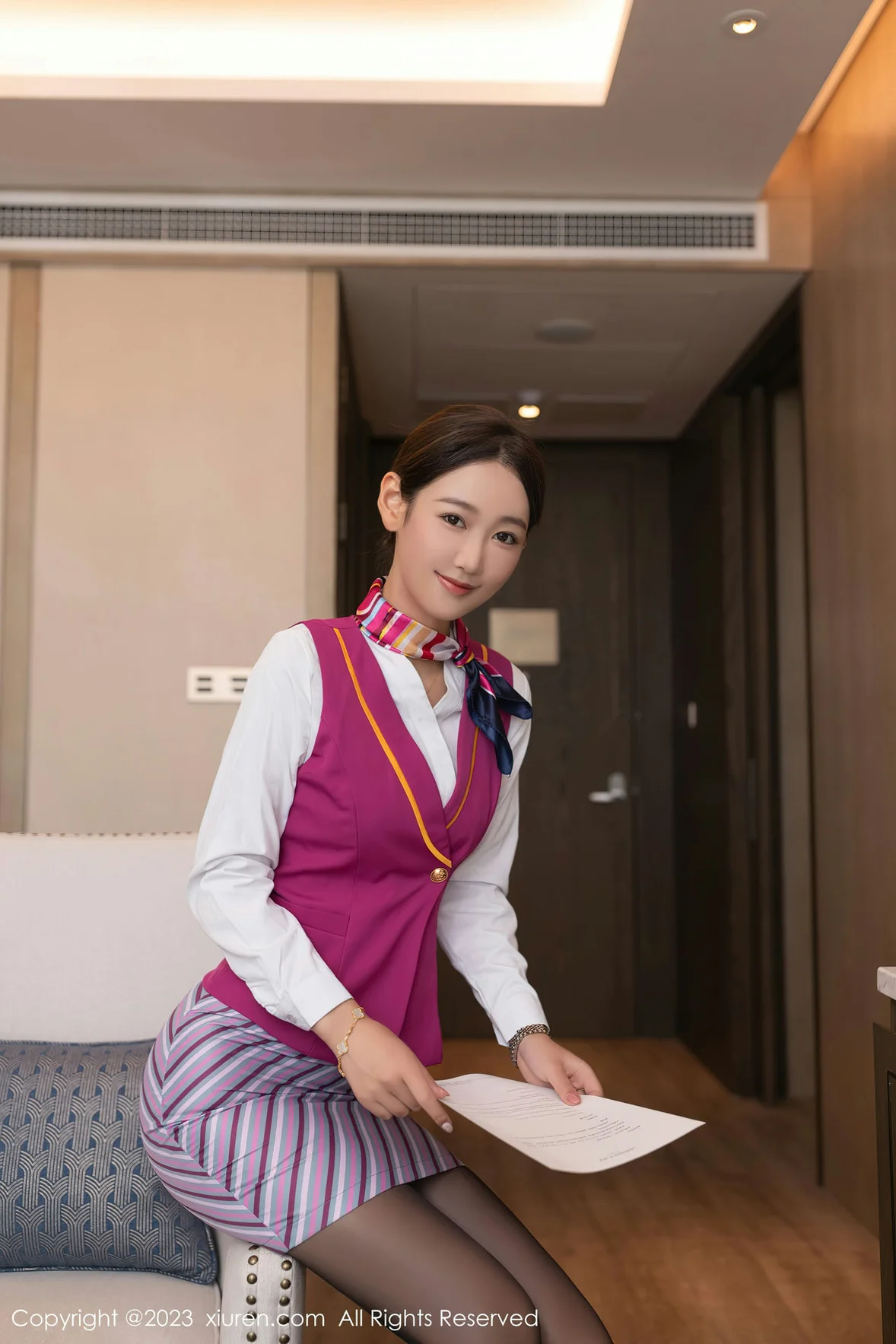 图片[3] - 秀人网 No.7405 唐安琪 空姐制服诱惑珠三角旅拍 [78P] - 机器猫次元 - 机器猫次元