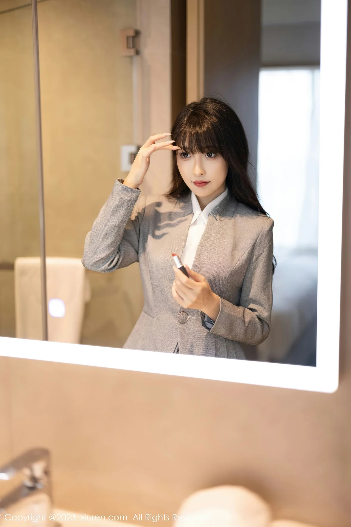 图片[3] - 秀人网 No.7422 林星阑 OL职场安吉旅拍 [86P] - 机器猫次元 - 机器猫次元