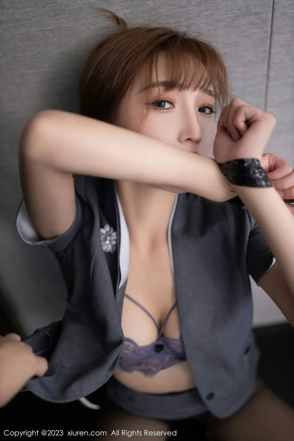 图片[8] - 秀人网 No.7423 陆萱萱 OL束缚性感写真 [80P] - 机器猫次元 - 机器猫次元