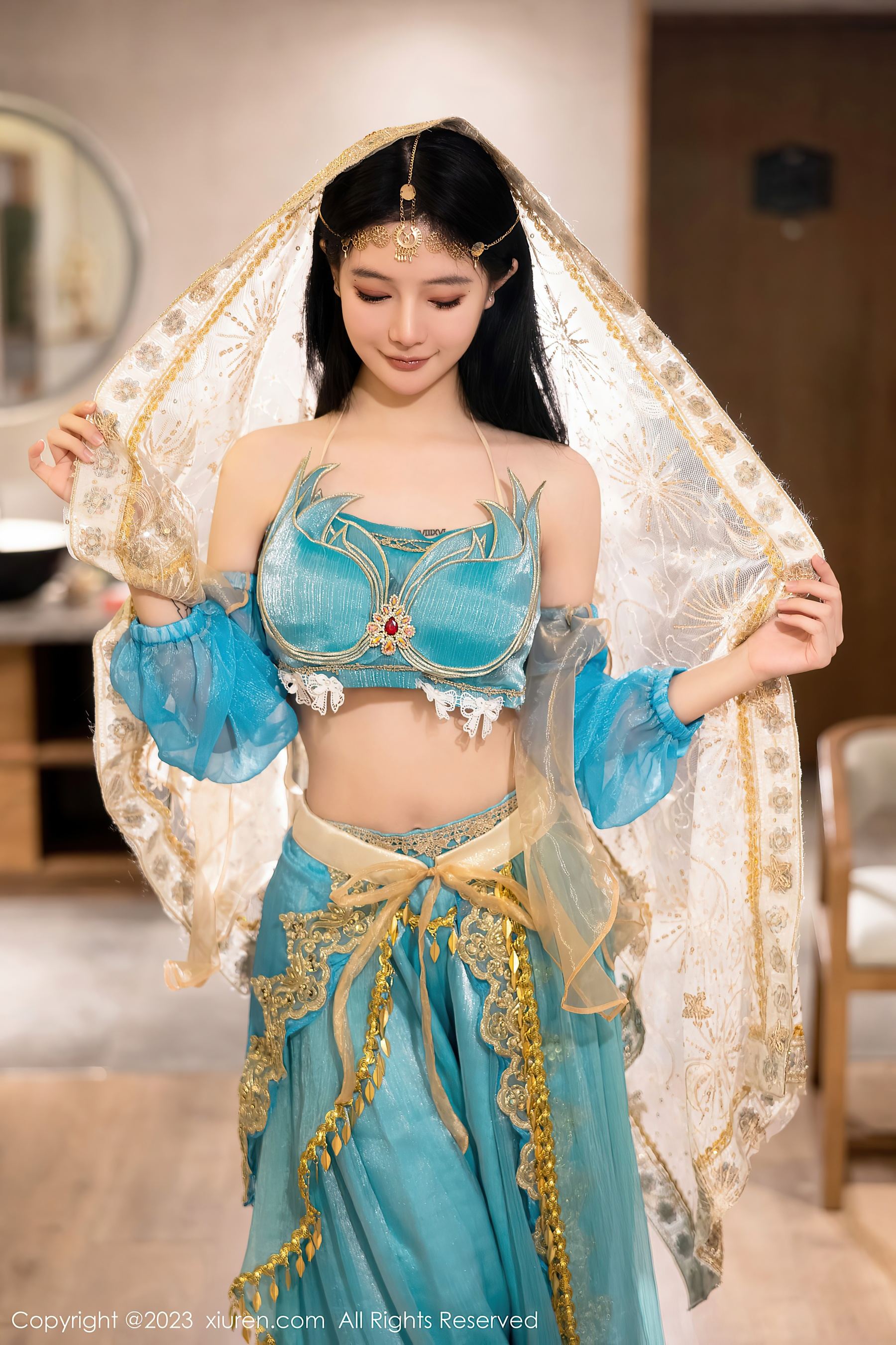 图片[2] - XiuRen 秀人 No.7469 幼幼 西域舞娘美腿 - 机器猫次元 - 机器猫次元