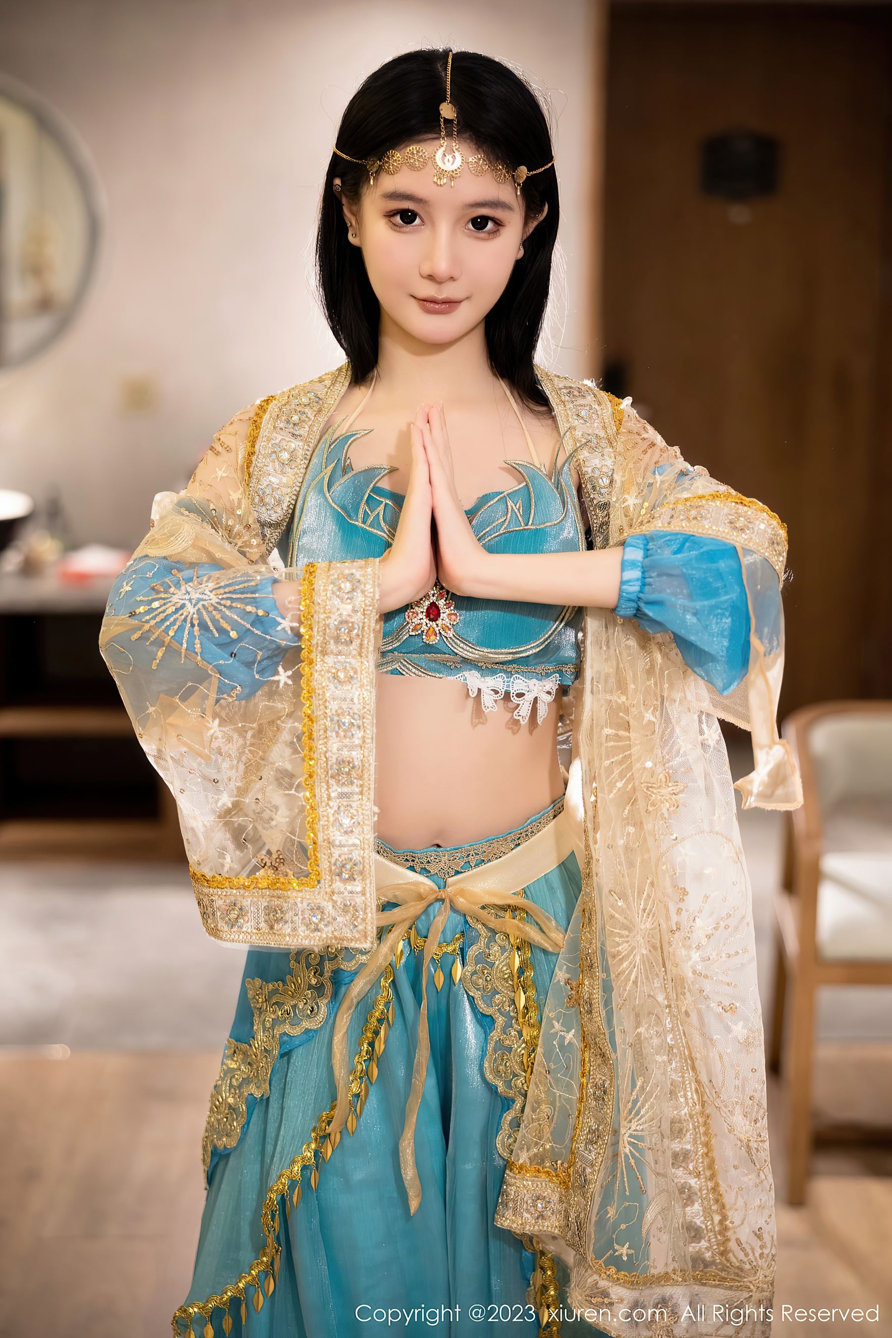 图片[1] - XiuRen 秀人 No.7469 幼幼 西域舞娘美腿 - 机器猫次元 - 机器猫次元