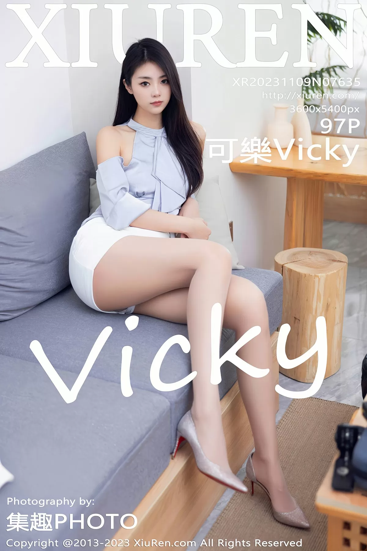 图片[1] - Xiuren 秀人 No.7635 可樂Vicky [97P] - 机器猫次元 - 机器猫次元
