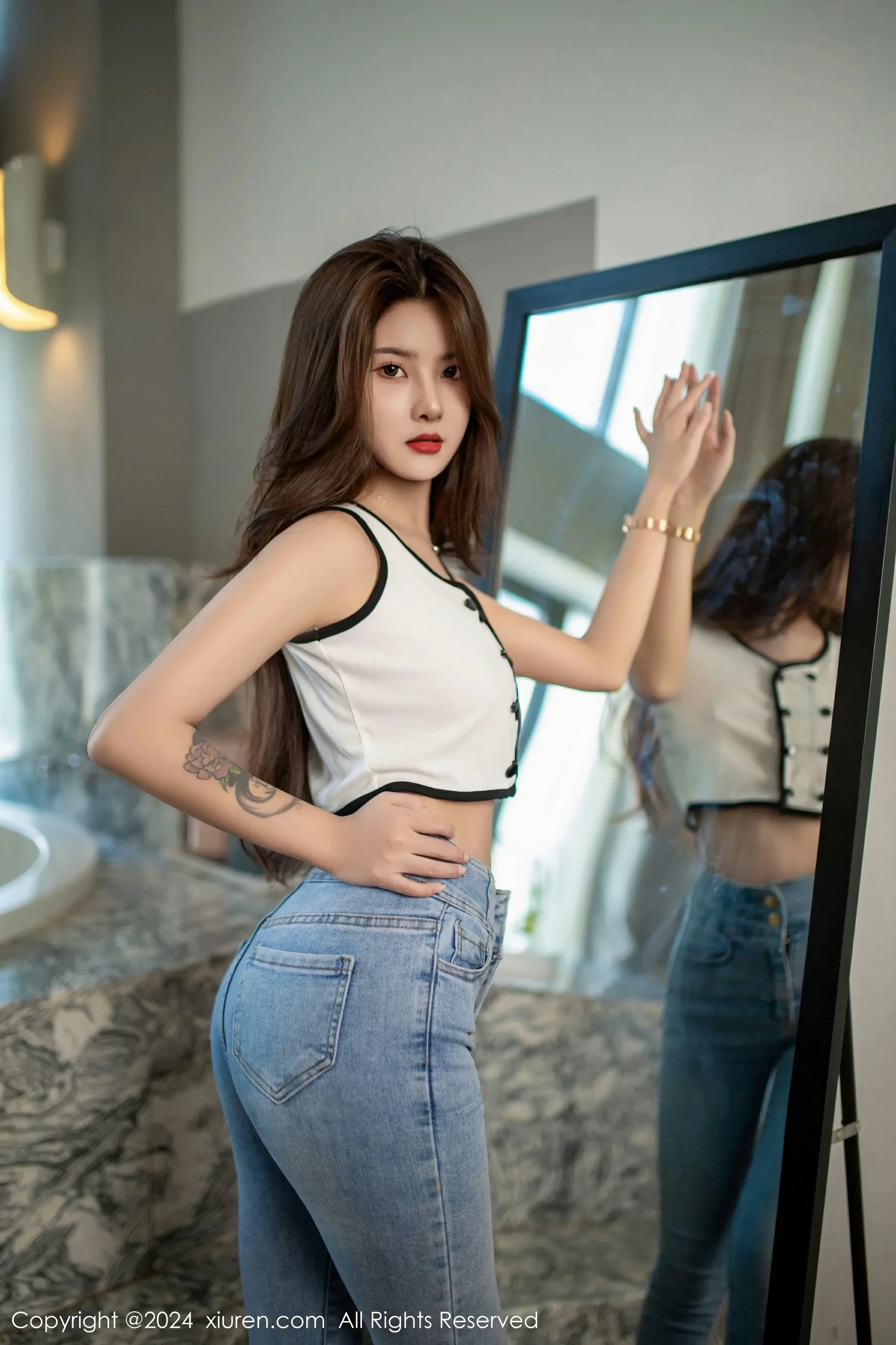 图片[6] - XiuRen 秀人 No.8410 仙女爱自由 [50P] - 机器猫次元 - 机器猫次元