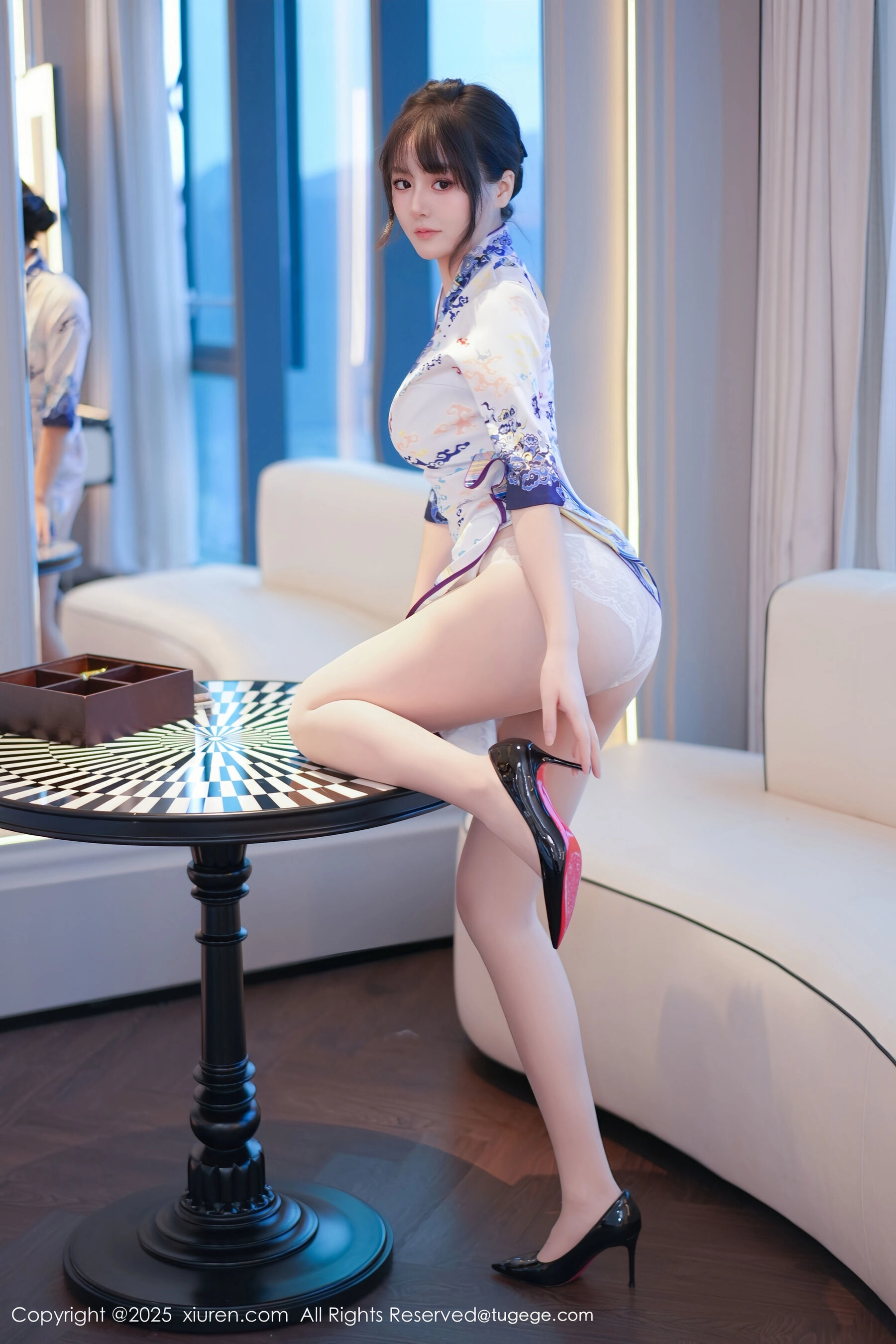 图片[1] - 秀人网 沈南汐RuRu Vol.11001 [67P] - 机器猫次元 - 机器猫次元