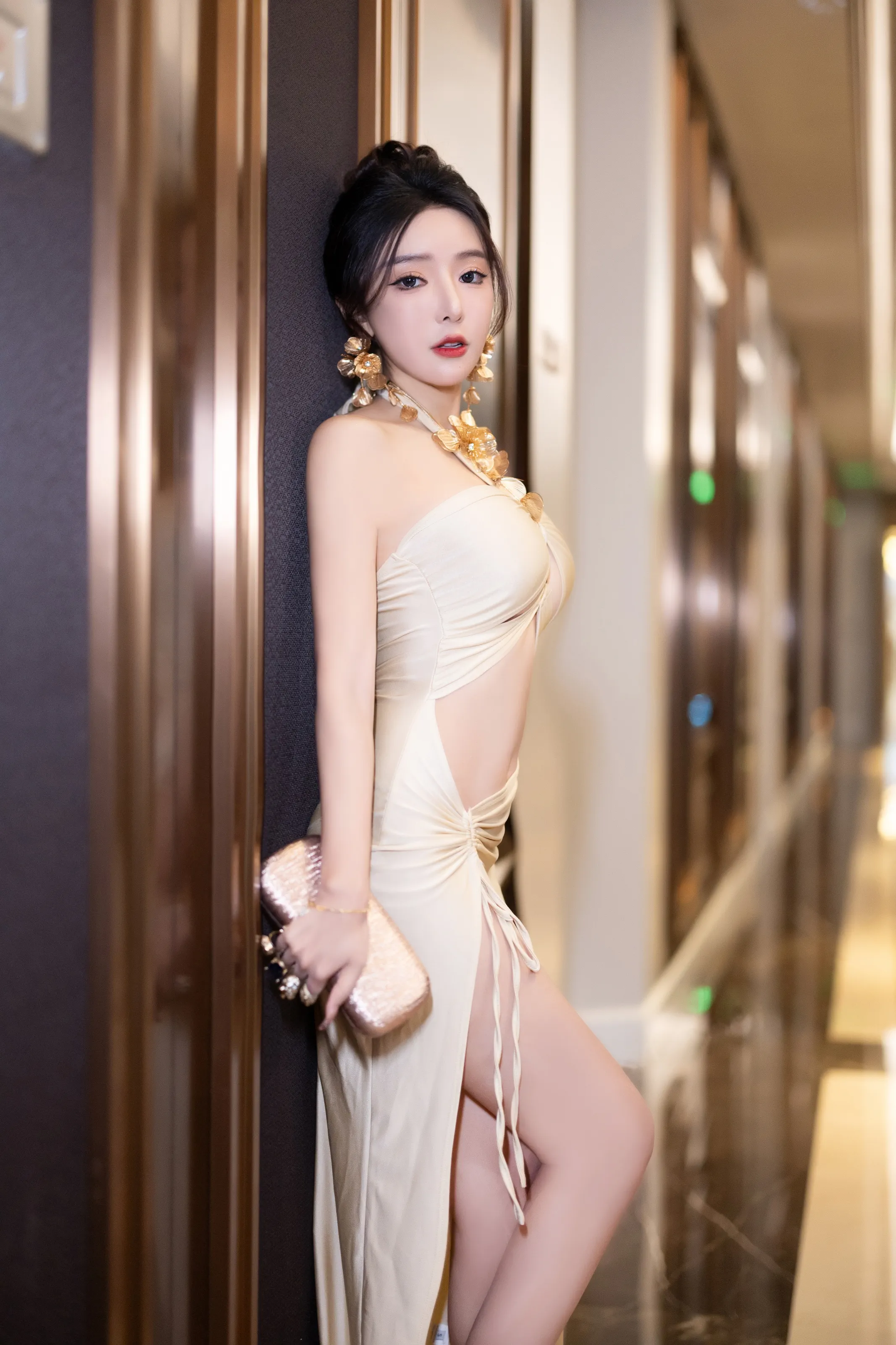 图片[6] - XiuRen 内购版 No.7991 王馨瑶yanni 淡黄色露肩礼裙 [98P] - 机器猫次元 - 机器猫次元