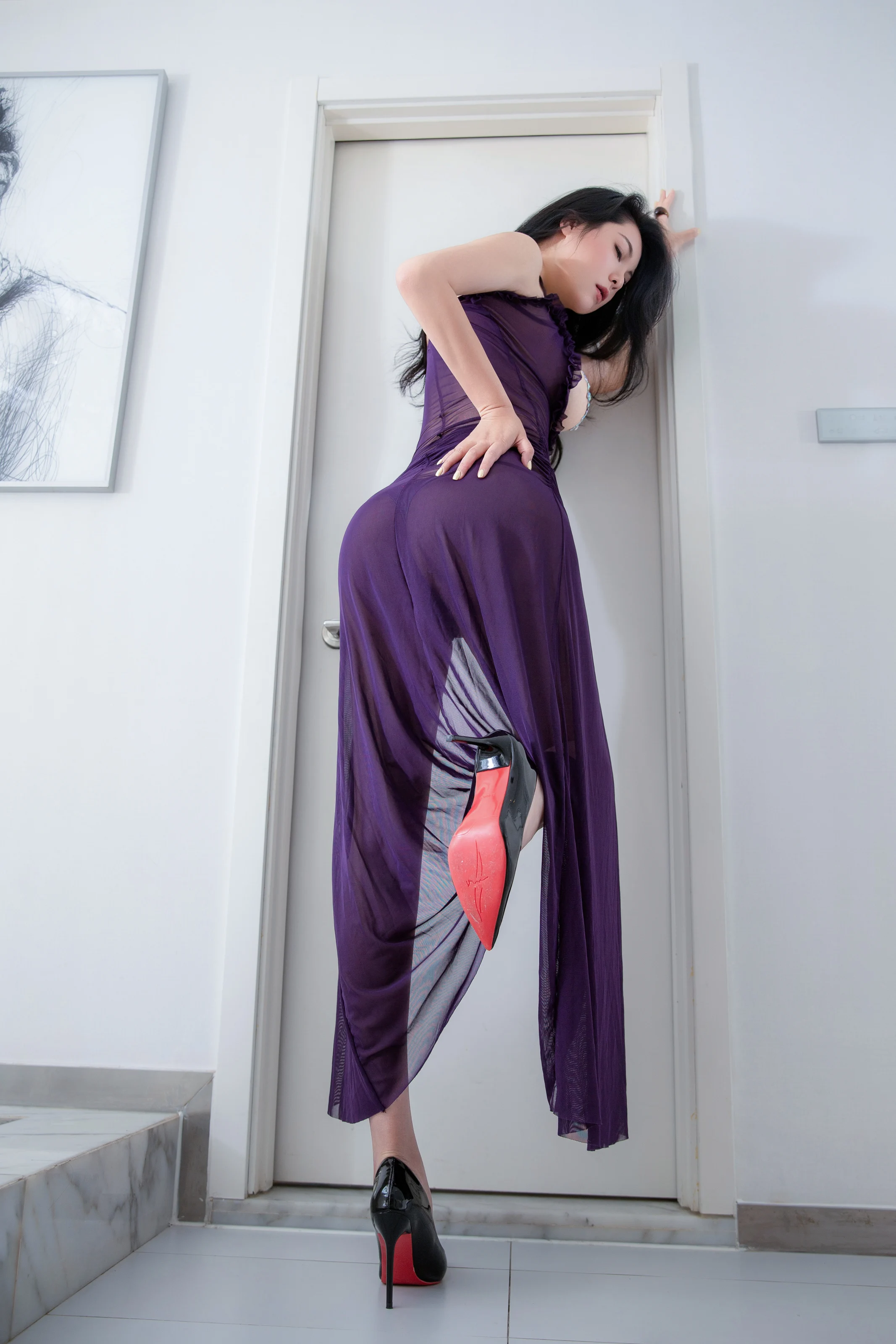 图片[5] - 刘瑾希cici - 紫色长裙 [87P] - 机器猫次元 - 机器猫次元