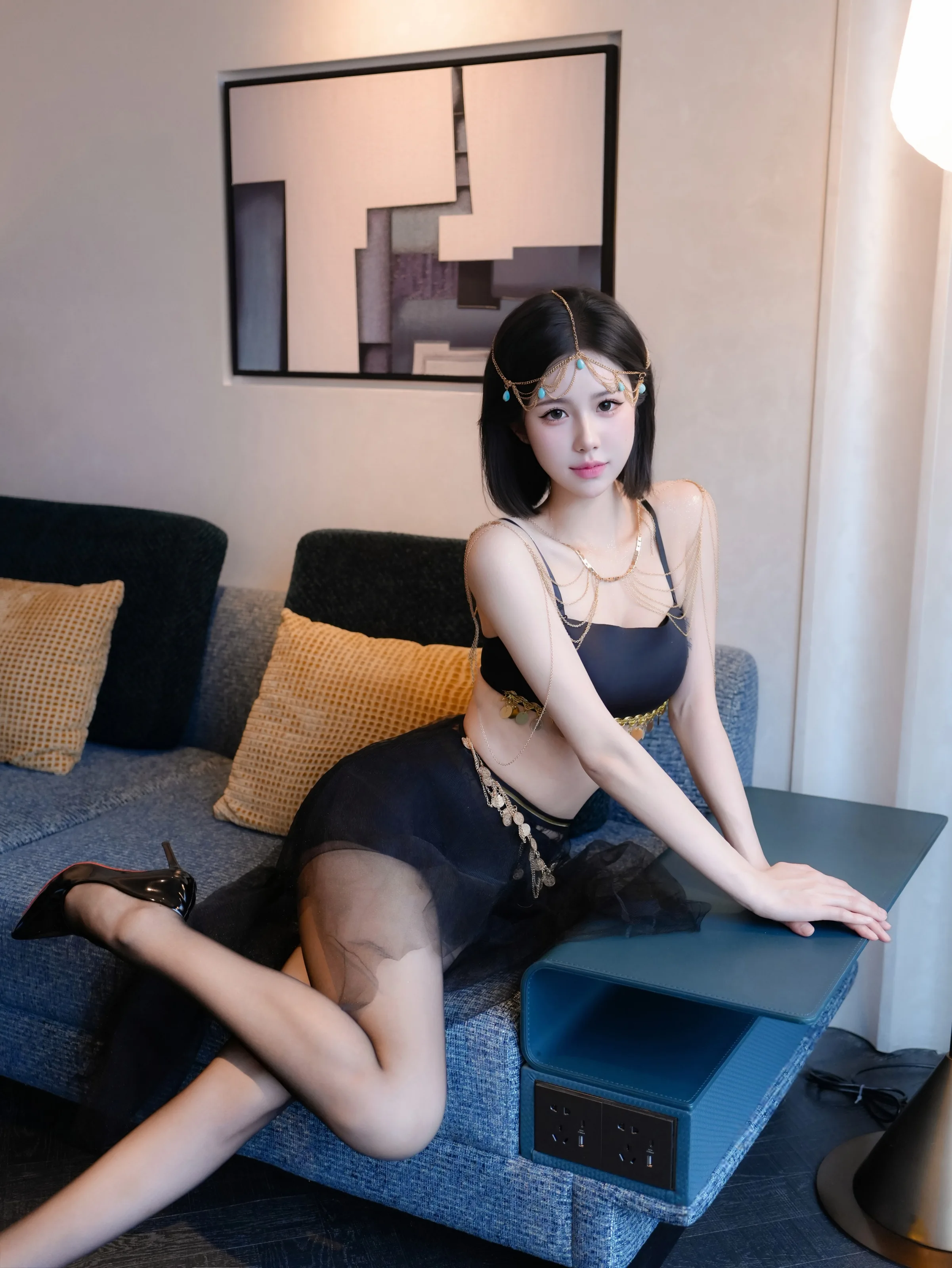 图片[8] - XiuRen 内购版 No.10427 奶芙酱-EVA 楼兰公主 [86P] - 机器猫次元 - 机器猫次元