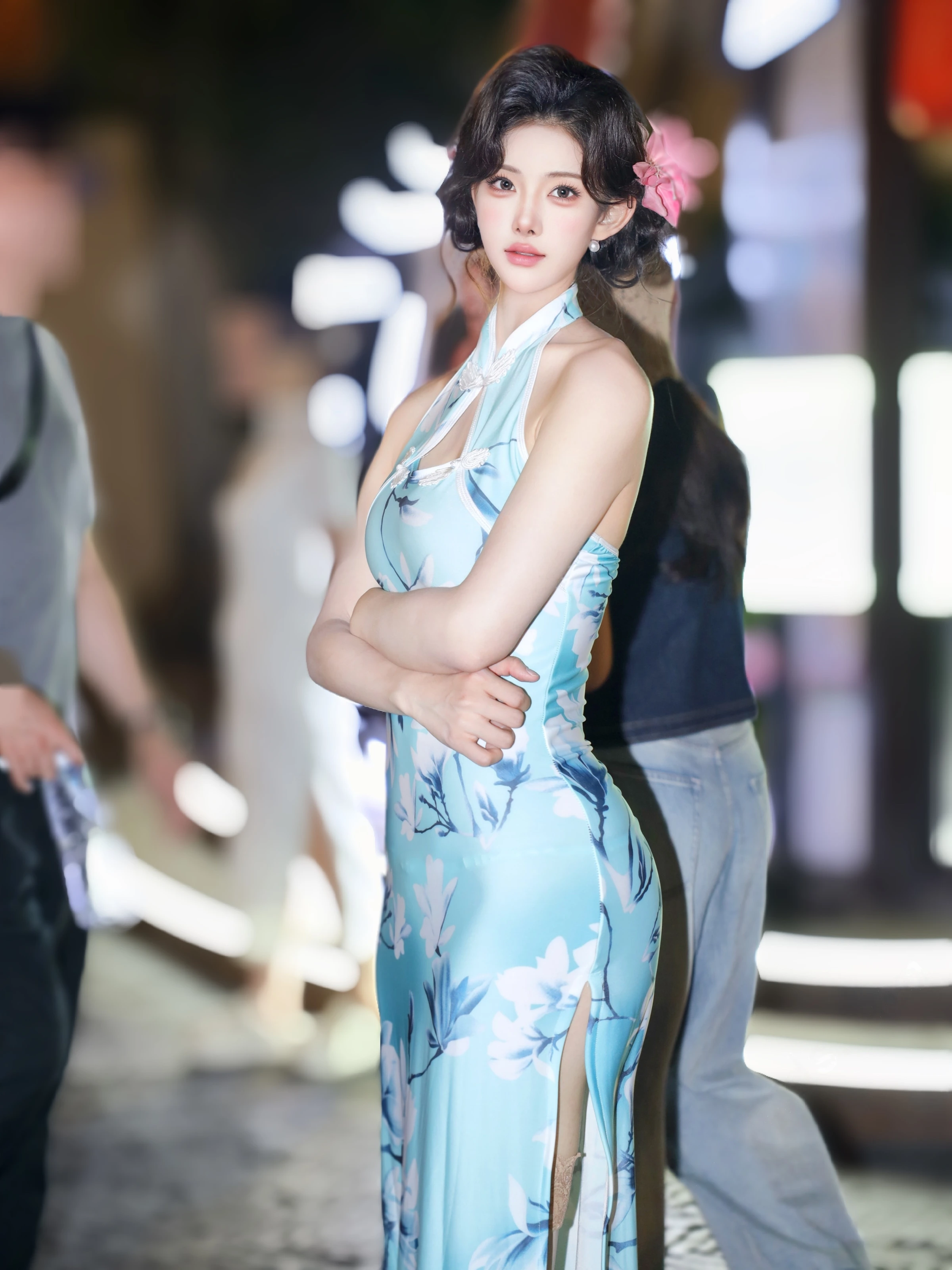 图片[3] - XiuRen 内购版 No.10594 梨霜儿 旗袍 [89P] - 机器猫次元 - 机器猫次元