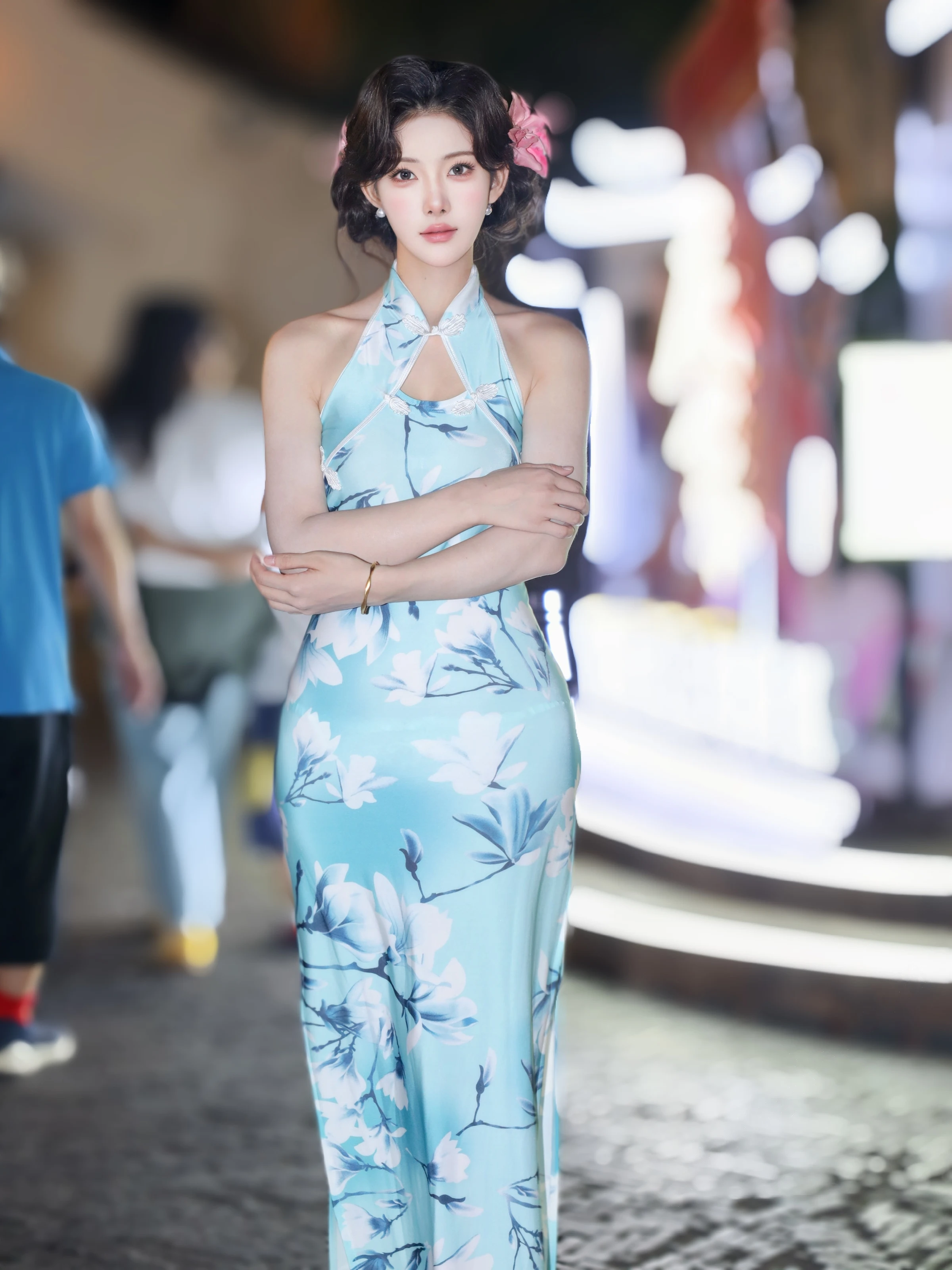 图片[4] - XiuRen 内购版 No.10594 梨霜儿 旗袍 [89P] - 机器猫次元 - 机器猫次元