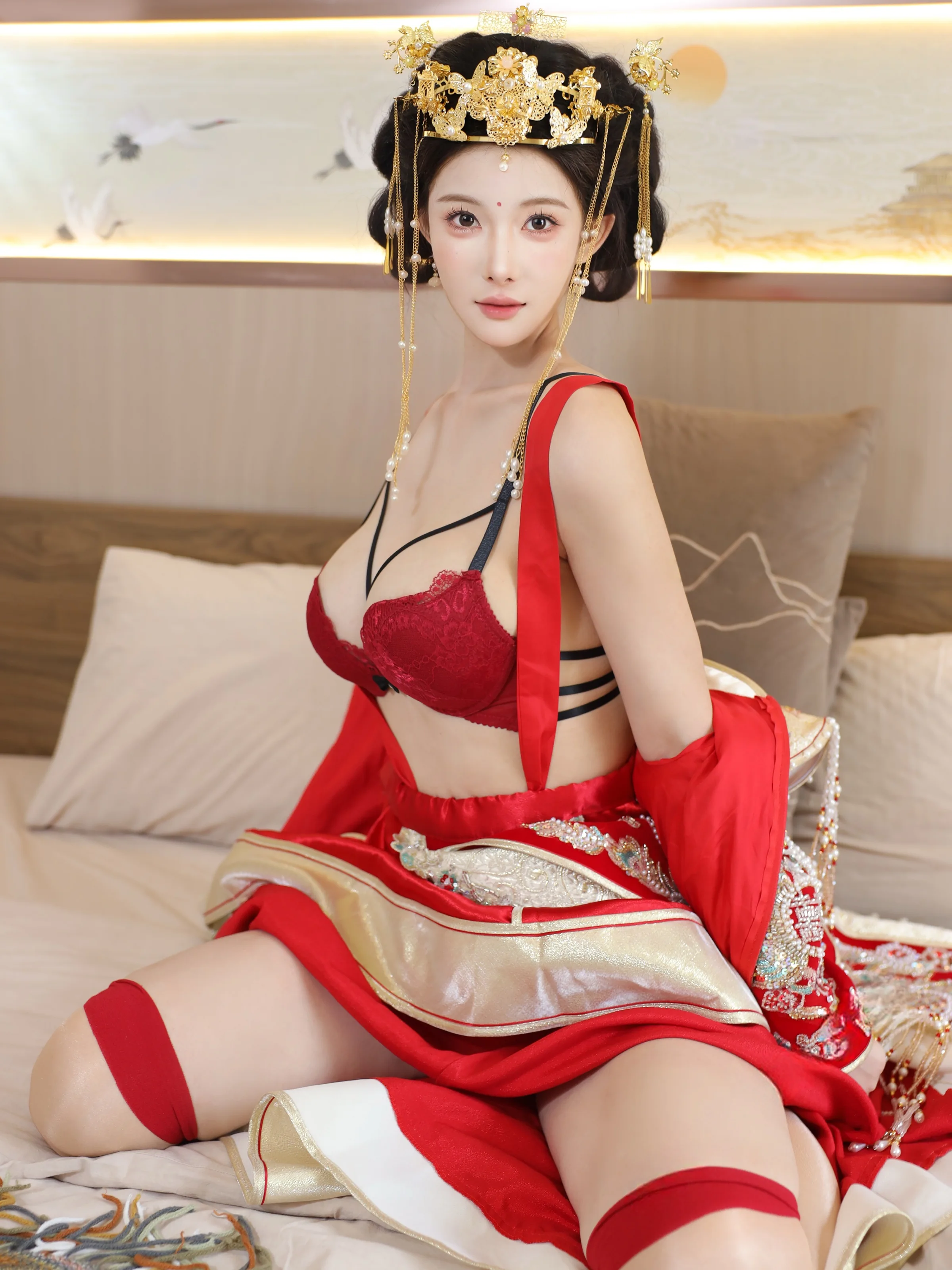 图片[5] - XiuRen 内购版 No.10742 梨霜儿 新娘子 [91P] - 机器猫次元 - 机器猫次元