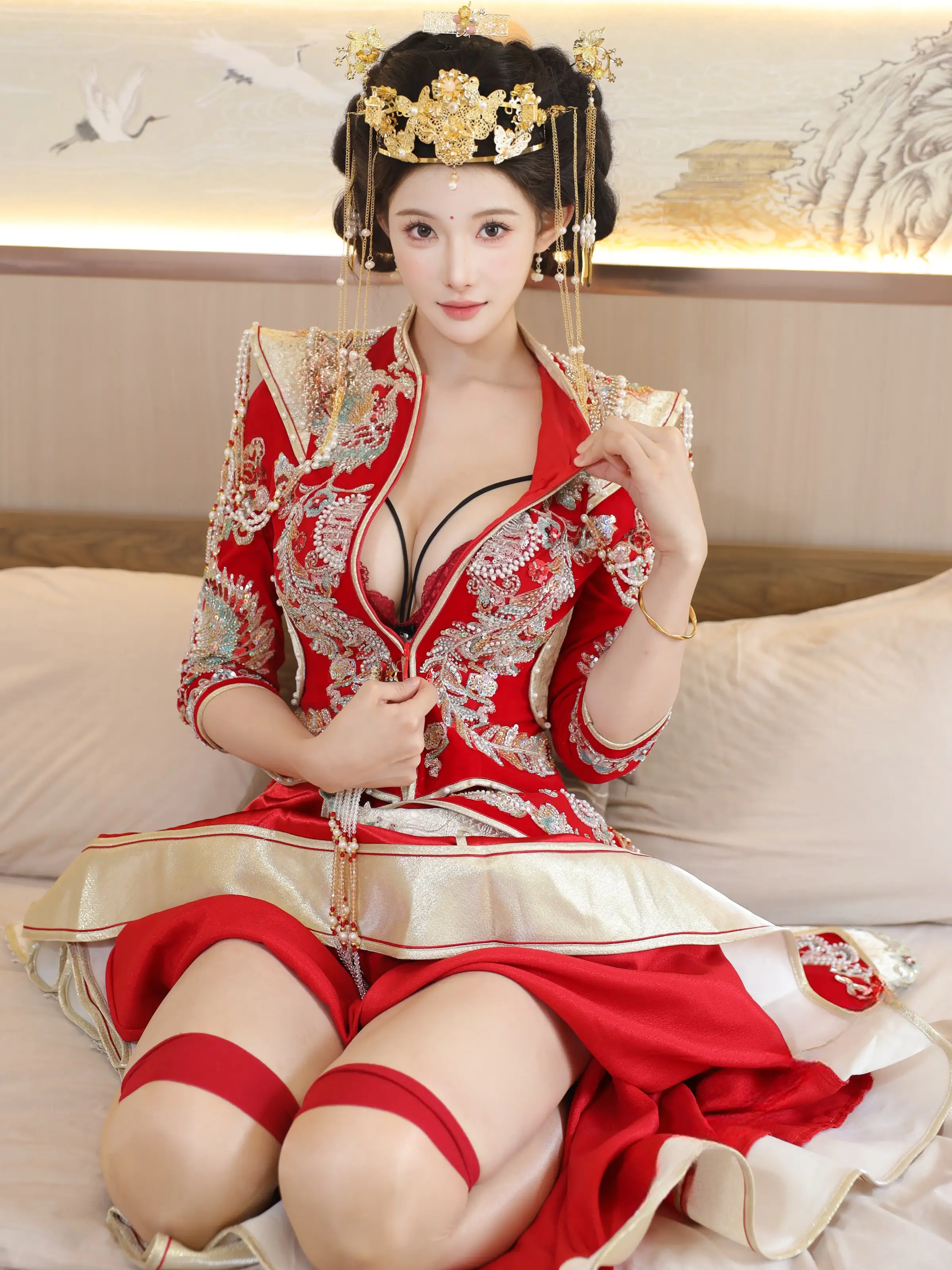 图片[8] - XiuRen 内购版 No.10742 梨霜儿 新娘子 [91P] - 机器猫次元 - 机器猫次元