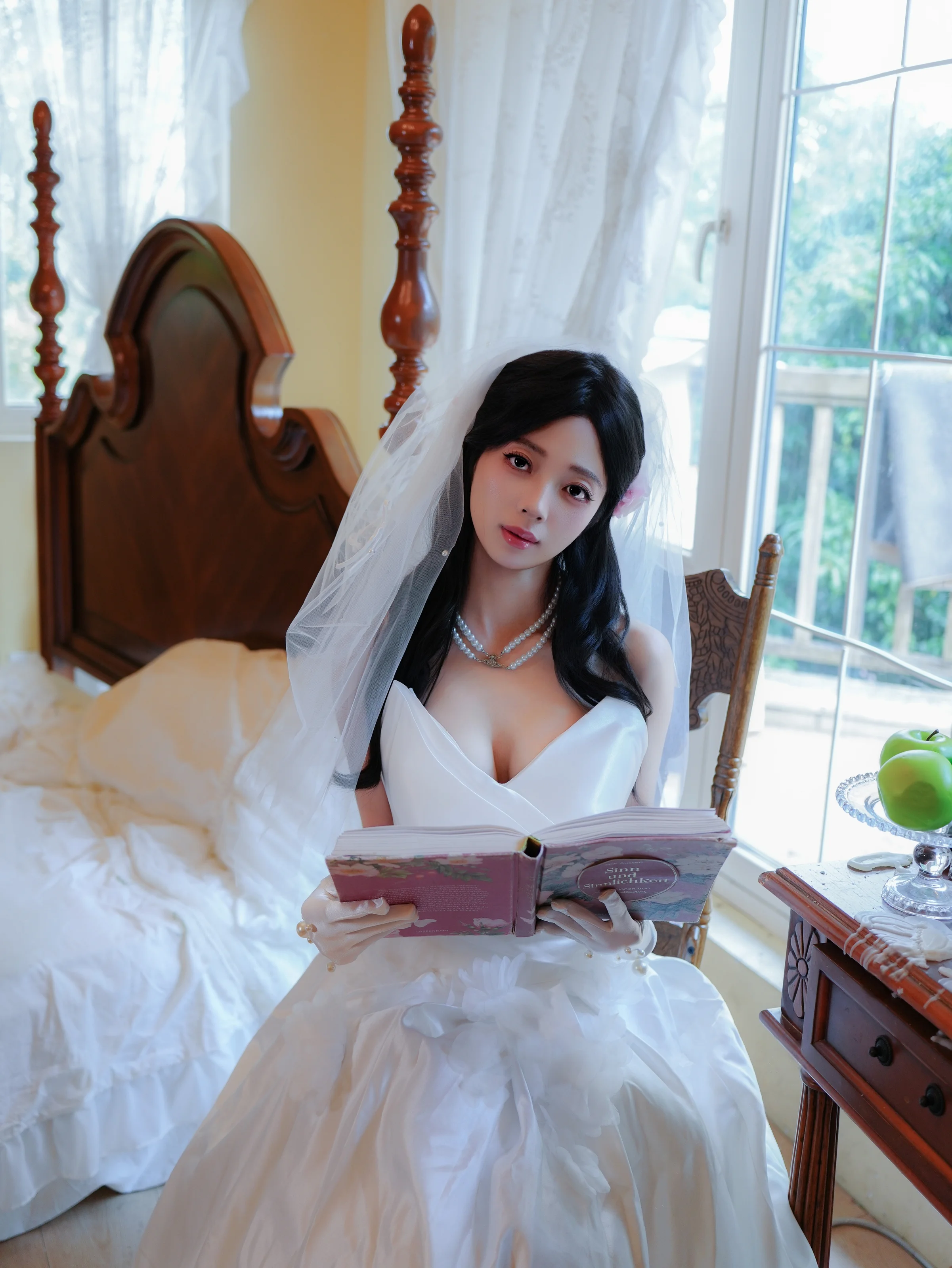 图片[1] - XiuRen 内购版 No.10769 朱朱 molly 新人作品 洁白婚纱 [77P] - 机器猫次元 - 机器猫次元