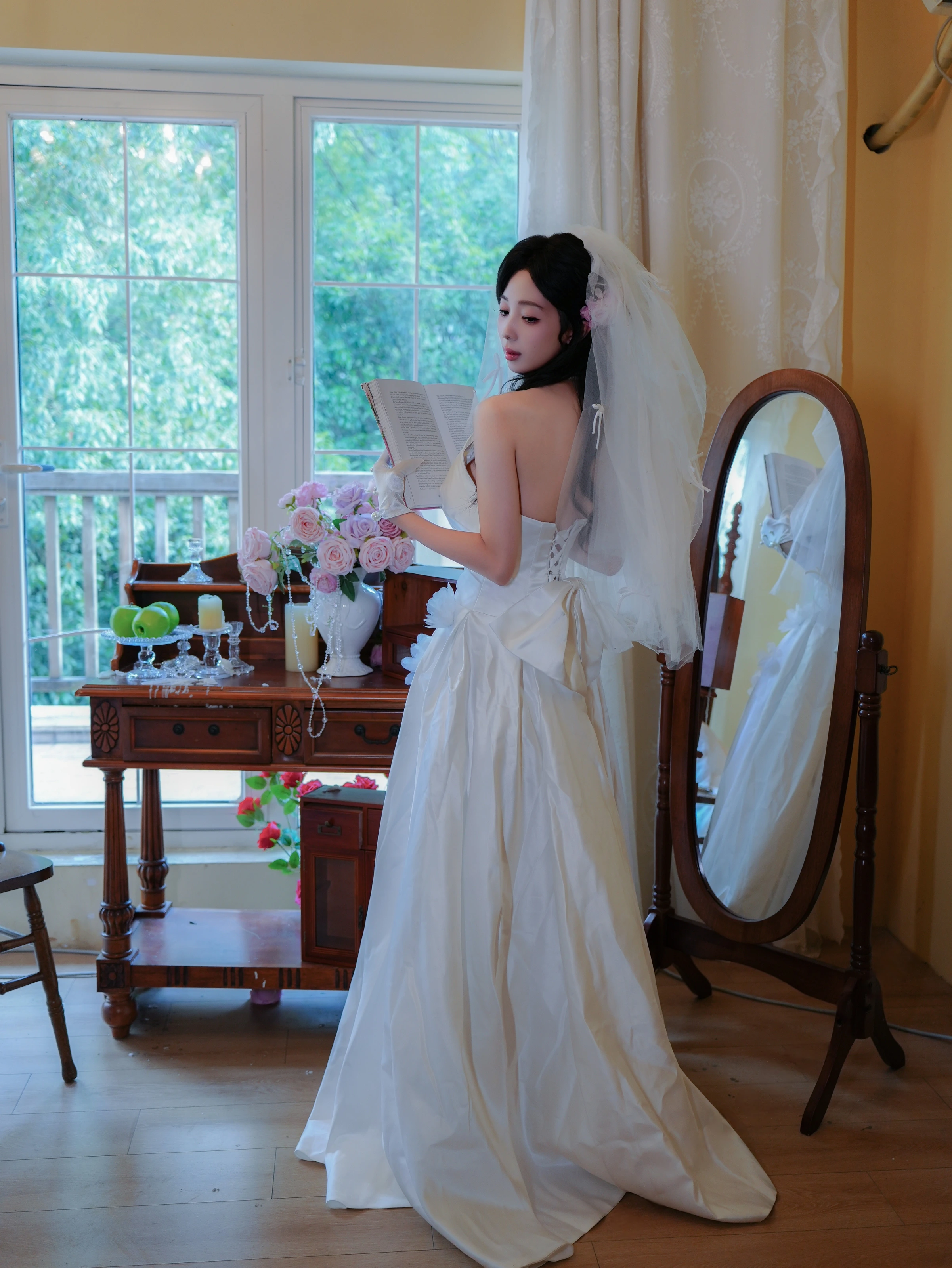 图片[8] - XiuRen 内购版 No.10769 朱朱 molly 新人作品 洁白婚纱 [77P] - 机器猫次元 - 机器猫次元
