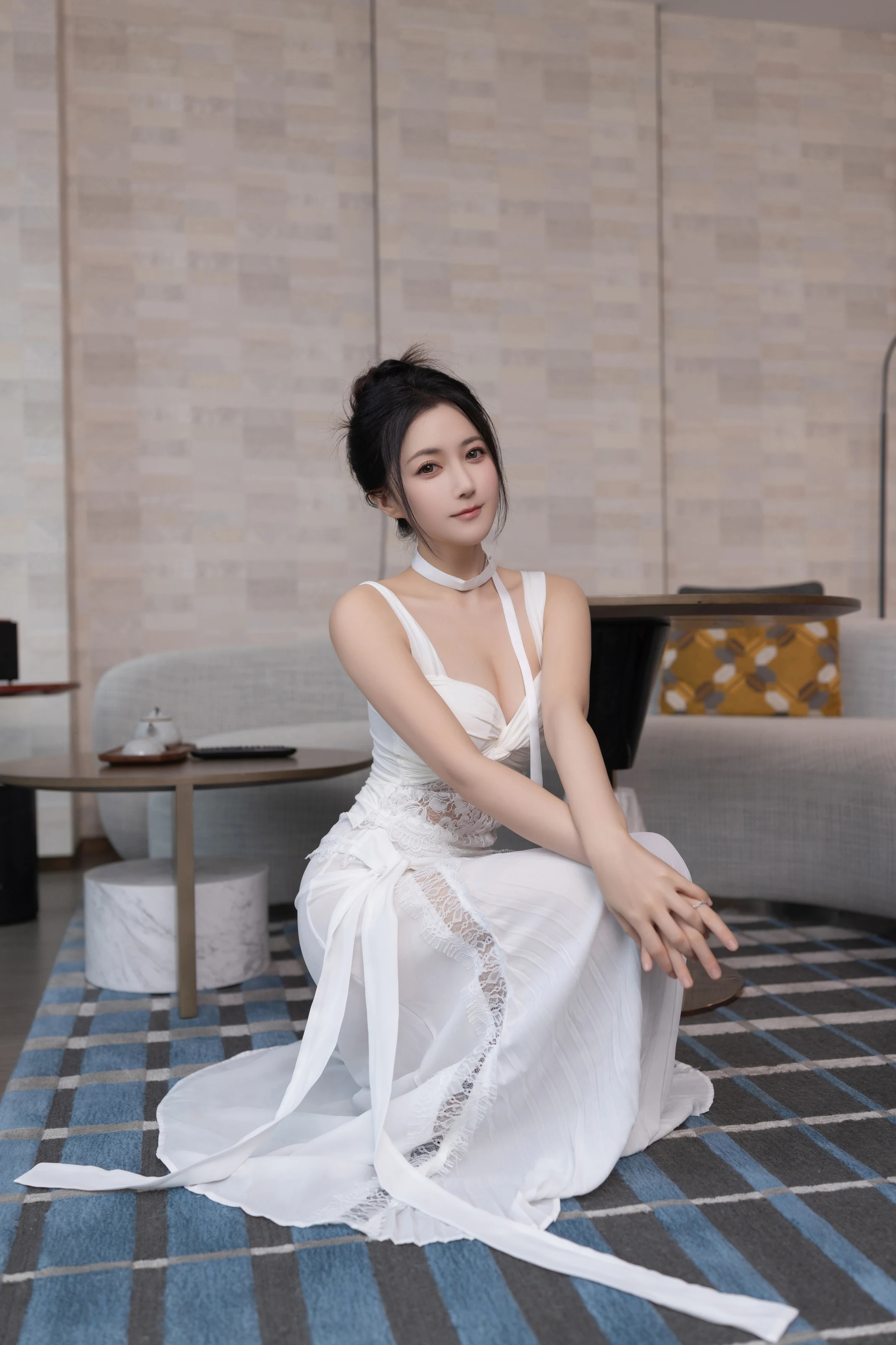 图片[7] - XiuRen 内购版 No.10911 鱼子酱Fish 白裙 [120P] - 机器猫次元 - 机器猫次元