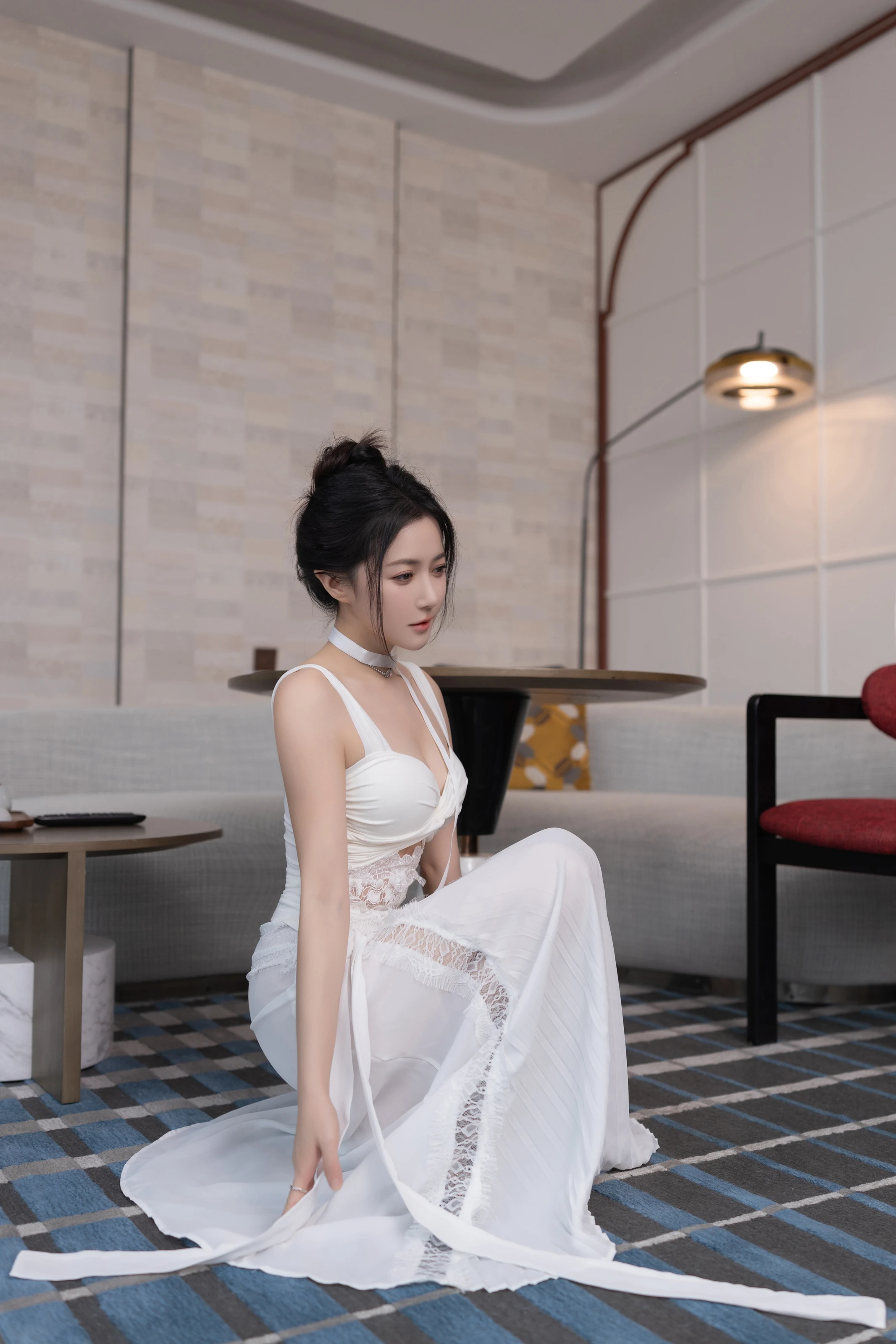 图片[6] - XiuRen 内购版 No.10911 鱼子酱Fish 白裙 [120P] - 机器猫次元 - 机器猫次元