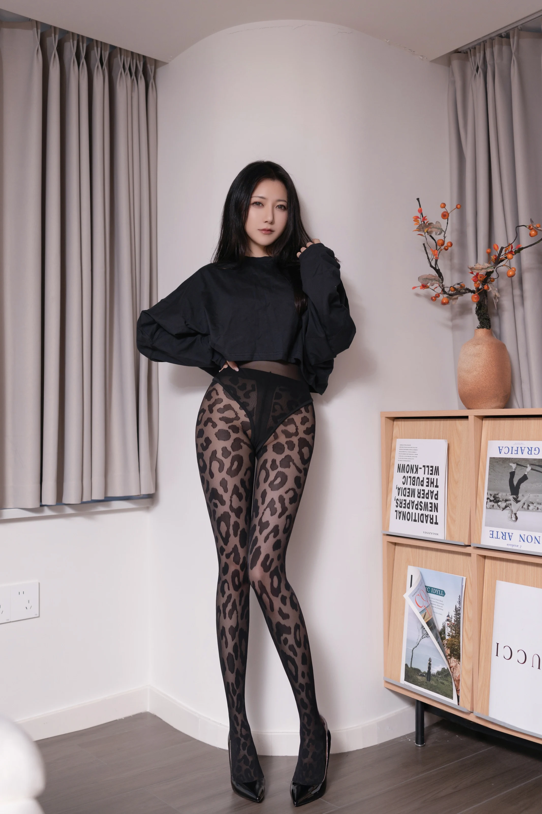图片[3] - XiuRen 内购版 No.10938 鱼子酱Fish 性感的丝 [122P] - 机器猫次元 - 机器猫次元