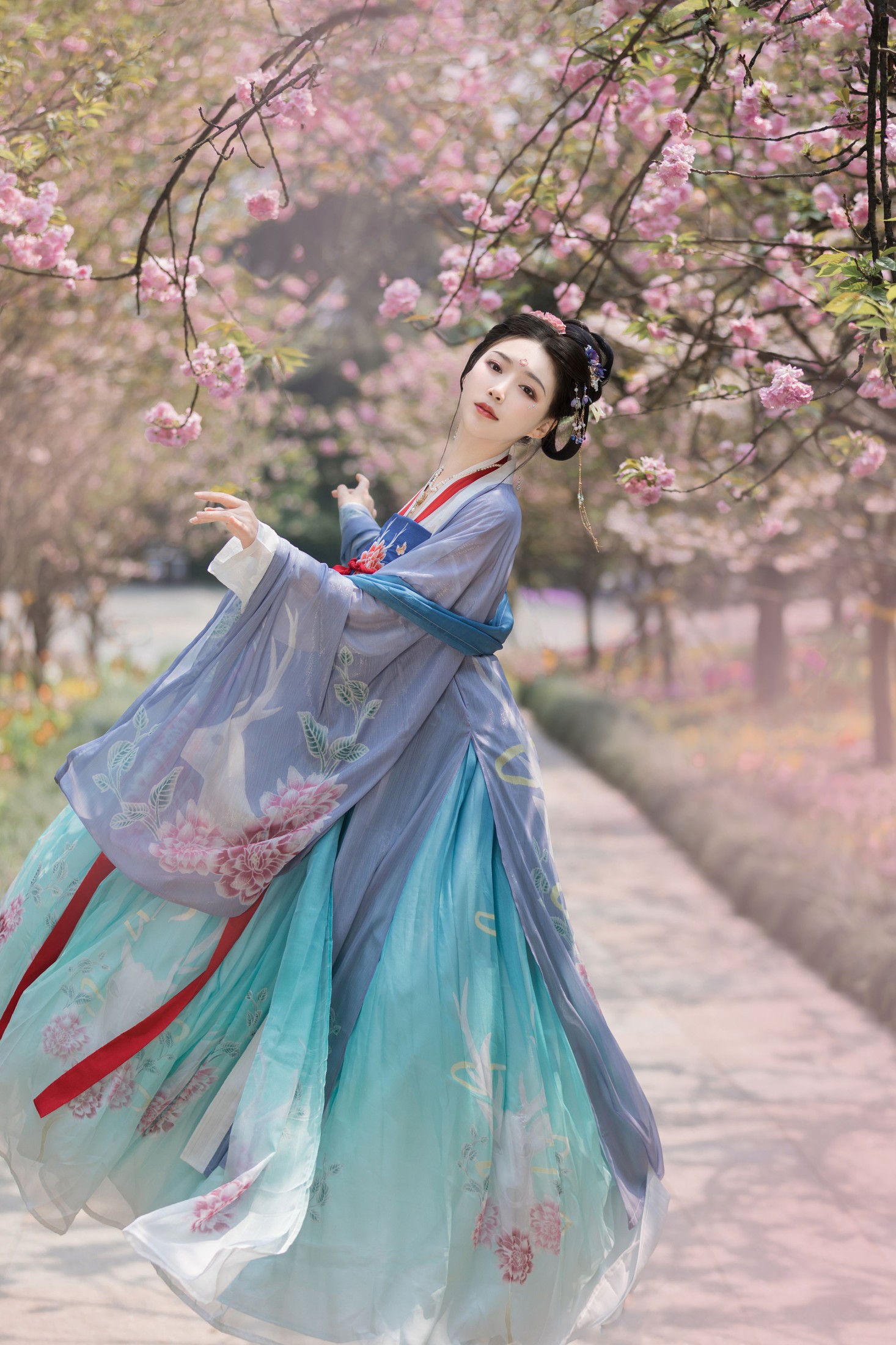 图片[3] - 青卿 - 《美人如樱》[20P] - 机器猫次元 - 机器猫次元