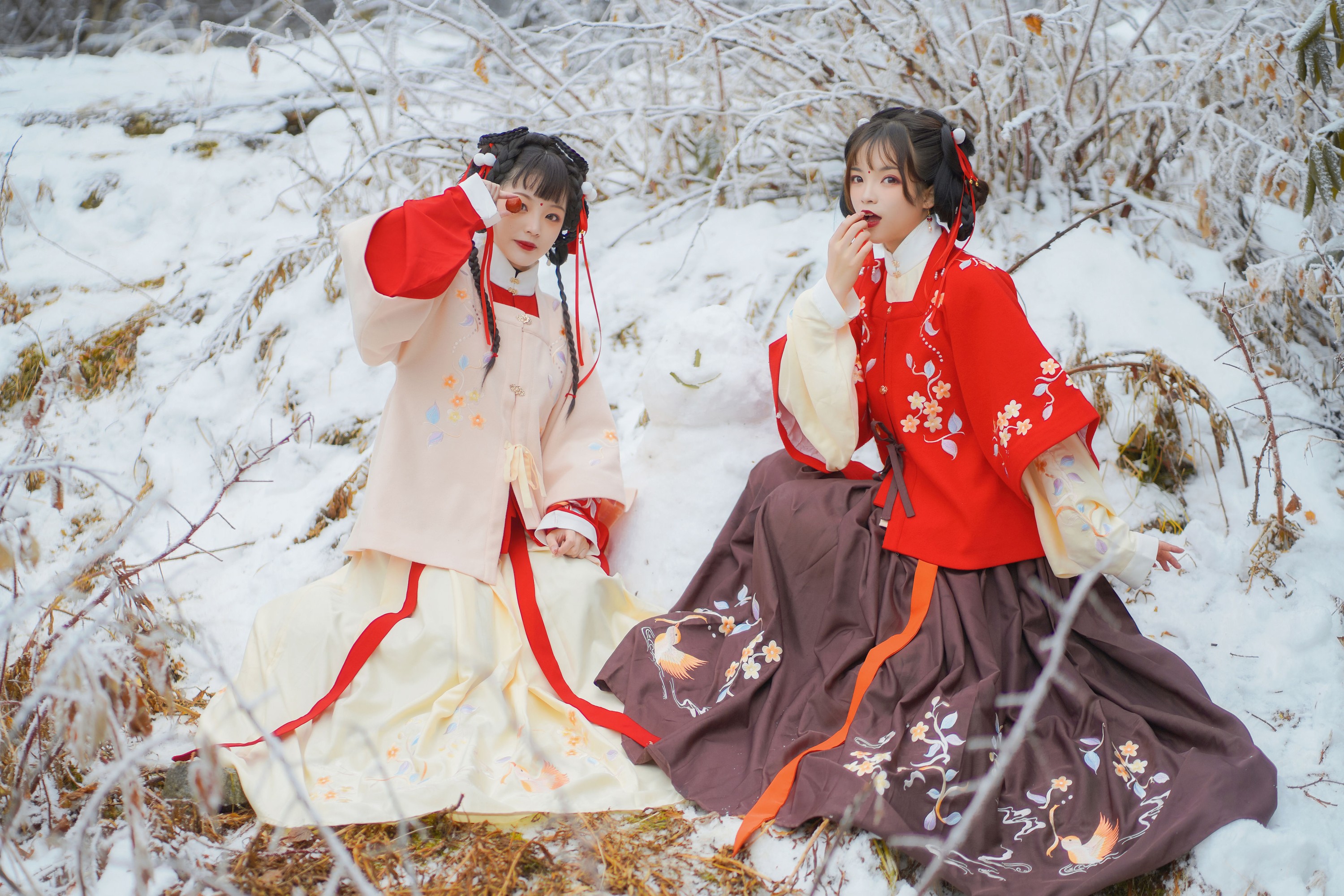 图片[3] - 赵瑞洁EZ_ 眠小眠 - 《雪中少女》[21P] - 机器猫次元 - 机器猫次元