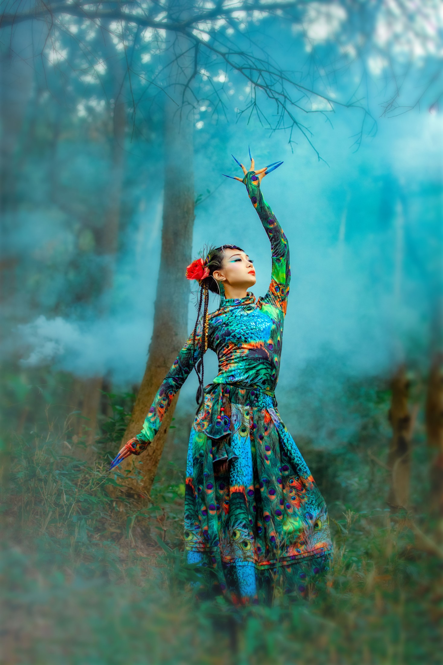 图片[5] - 雨萧 - 《孔雀林》[32P] - 机器猫次元 - 机器猫次元