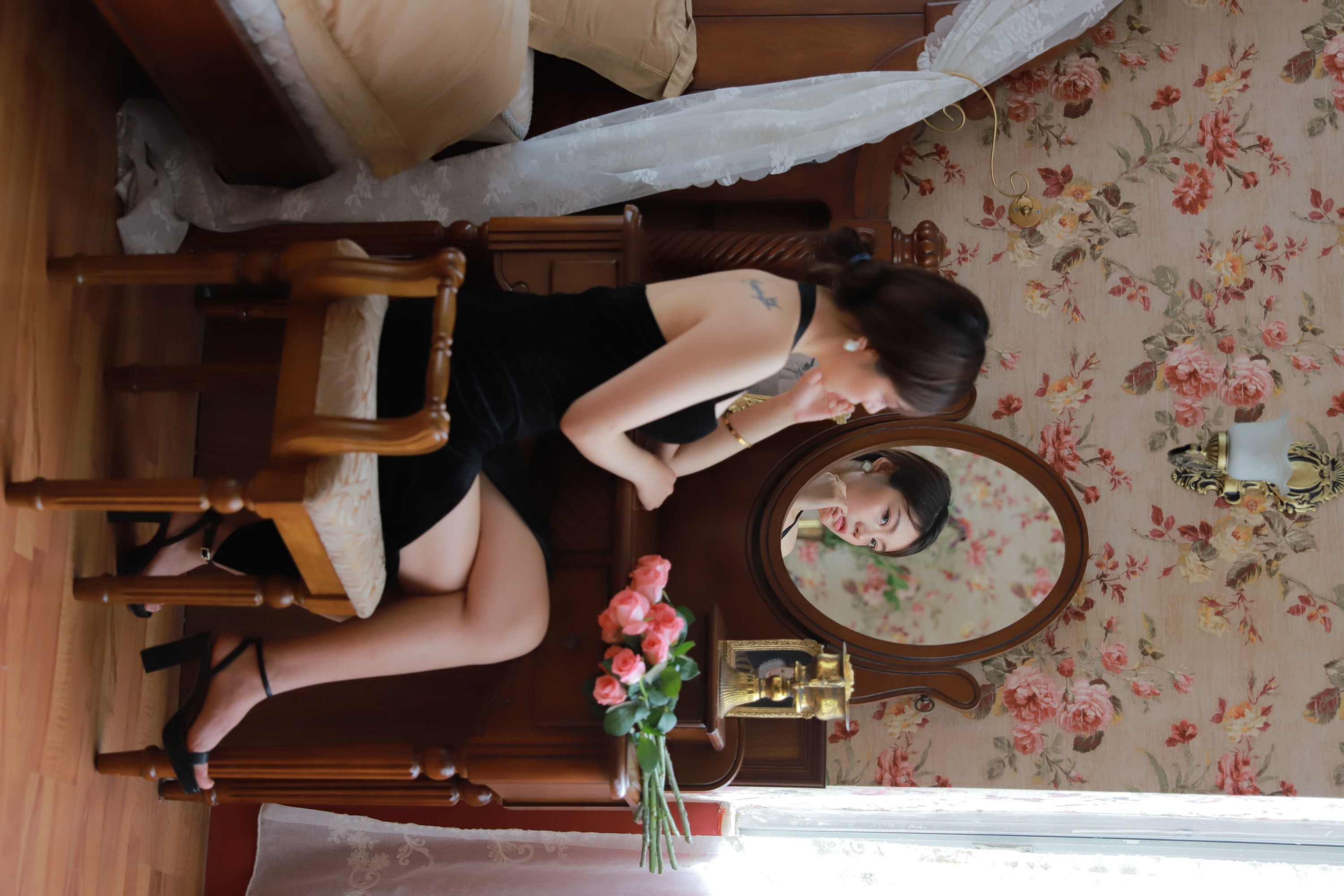 图片[4] - 欣艾 - 《黑色晚礼服》[23P] - 机器猫次元 - 机器猫次元
