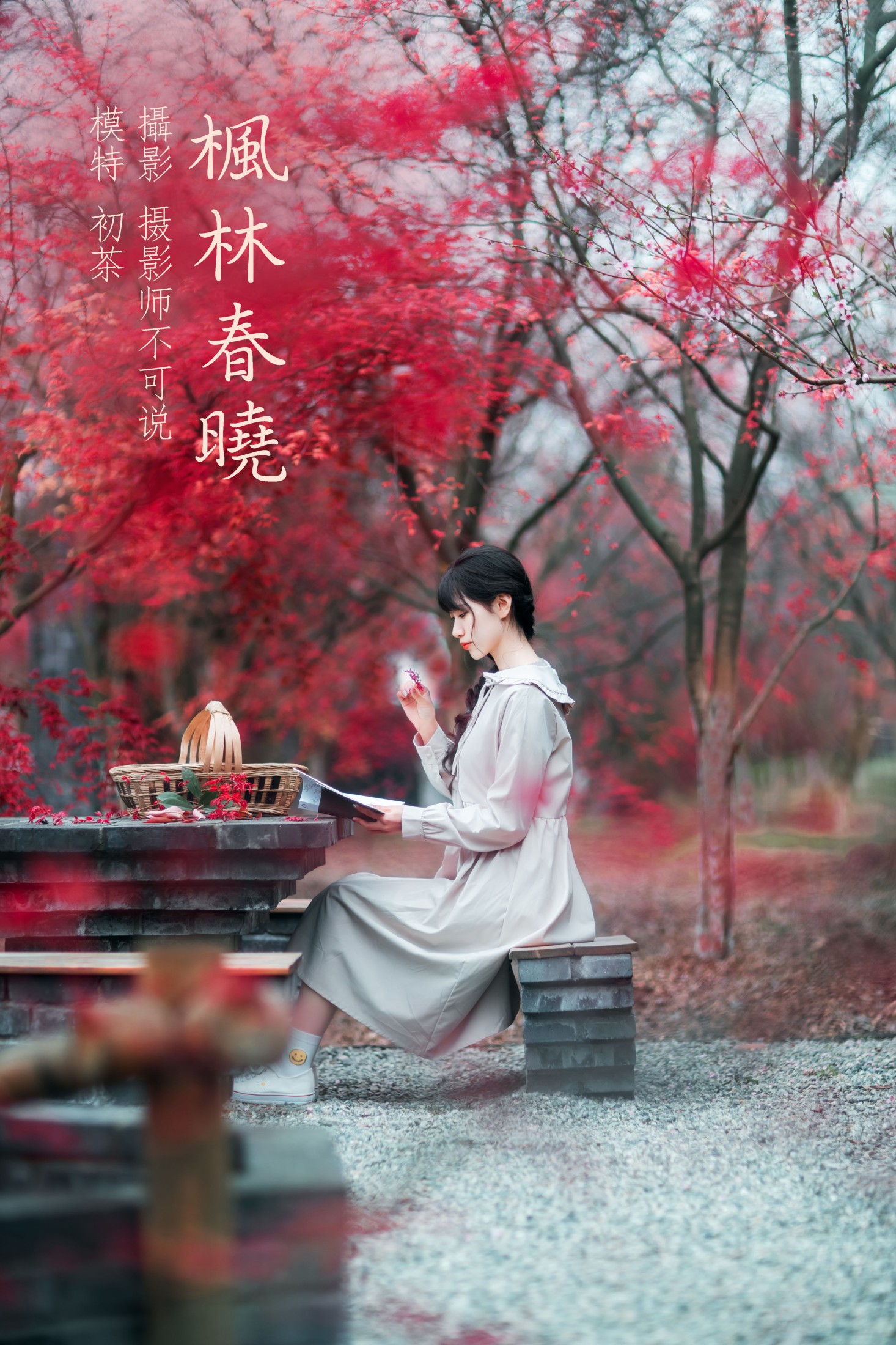 图片[1] - 初茶 - 《枫林春晓》[39P] - 机器猫次元 - 机器猫次元