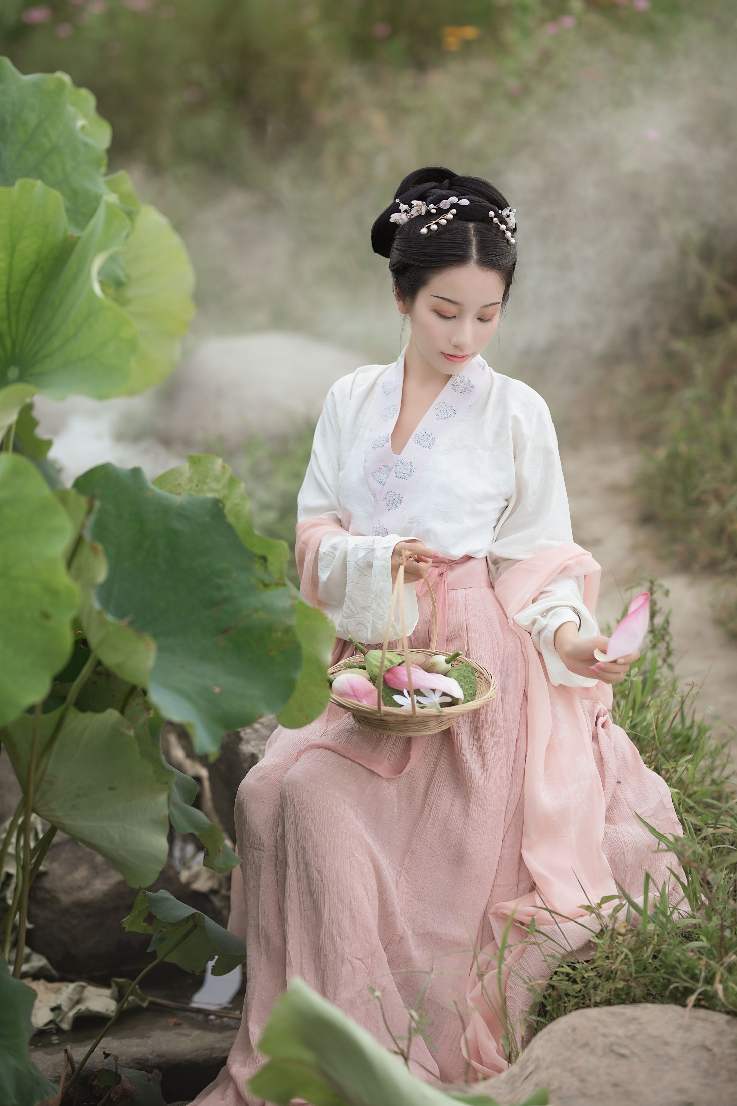 图片[3] - 小清菡呀 - 《采荷》[20P] - 机器猫次元 - 机器猫次元