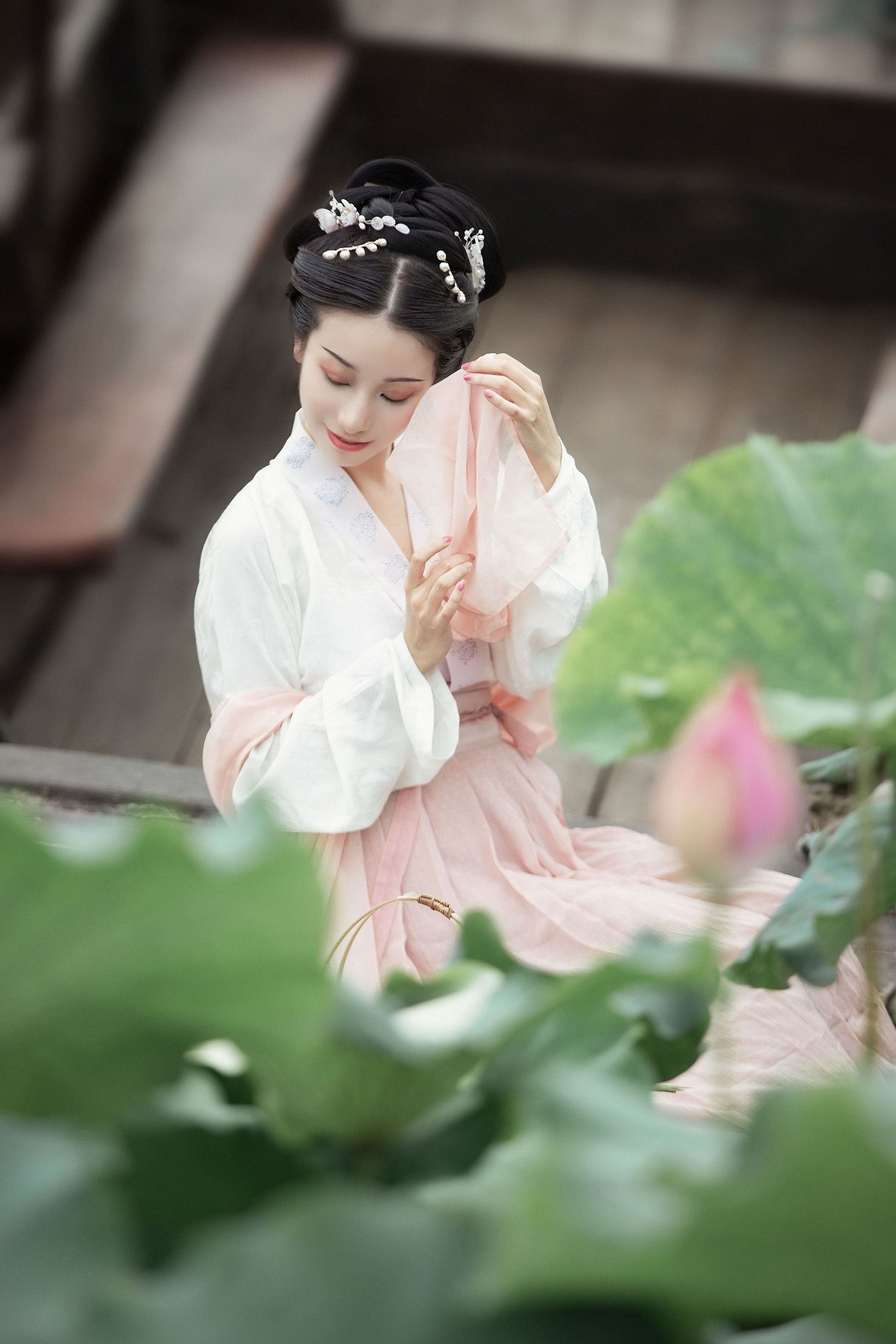 图片[6] - 小清菡呀 - 《采荷》[20P] - 机器猫次元 - 机器猫次元