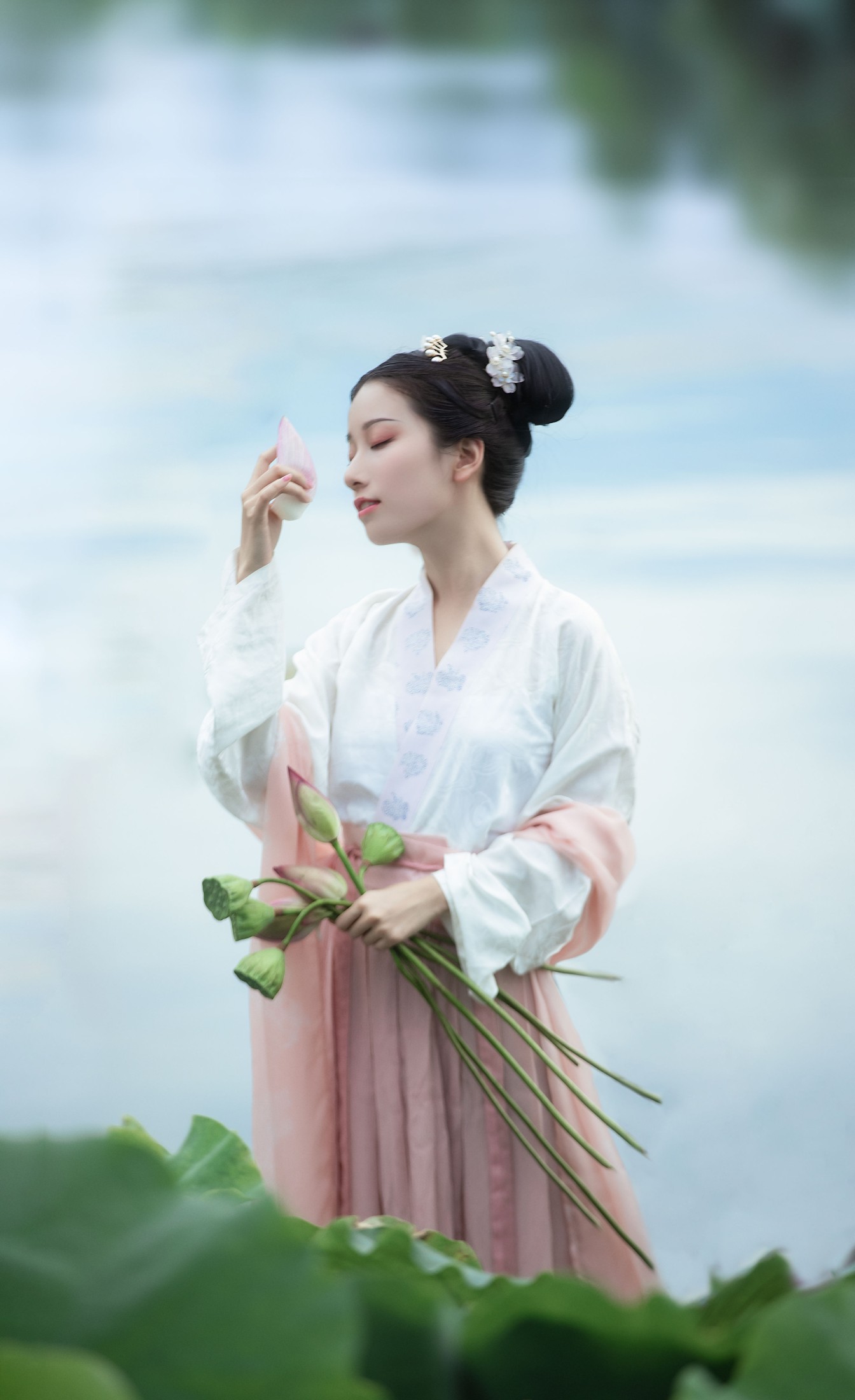 图片[8] - 小清菡呀 - 《采荷》[20P] - 机器猫次元 - 机器猫次元