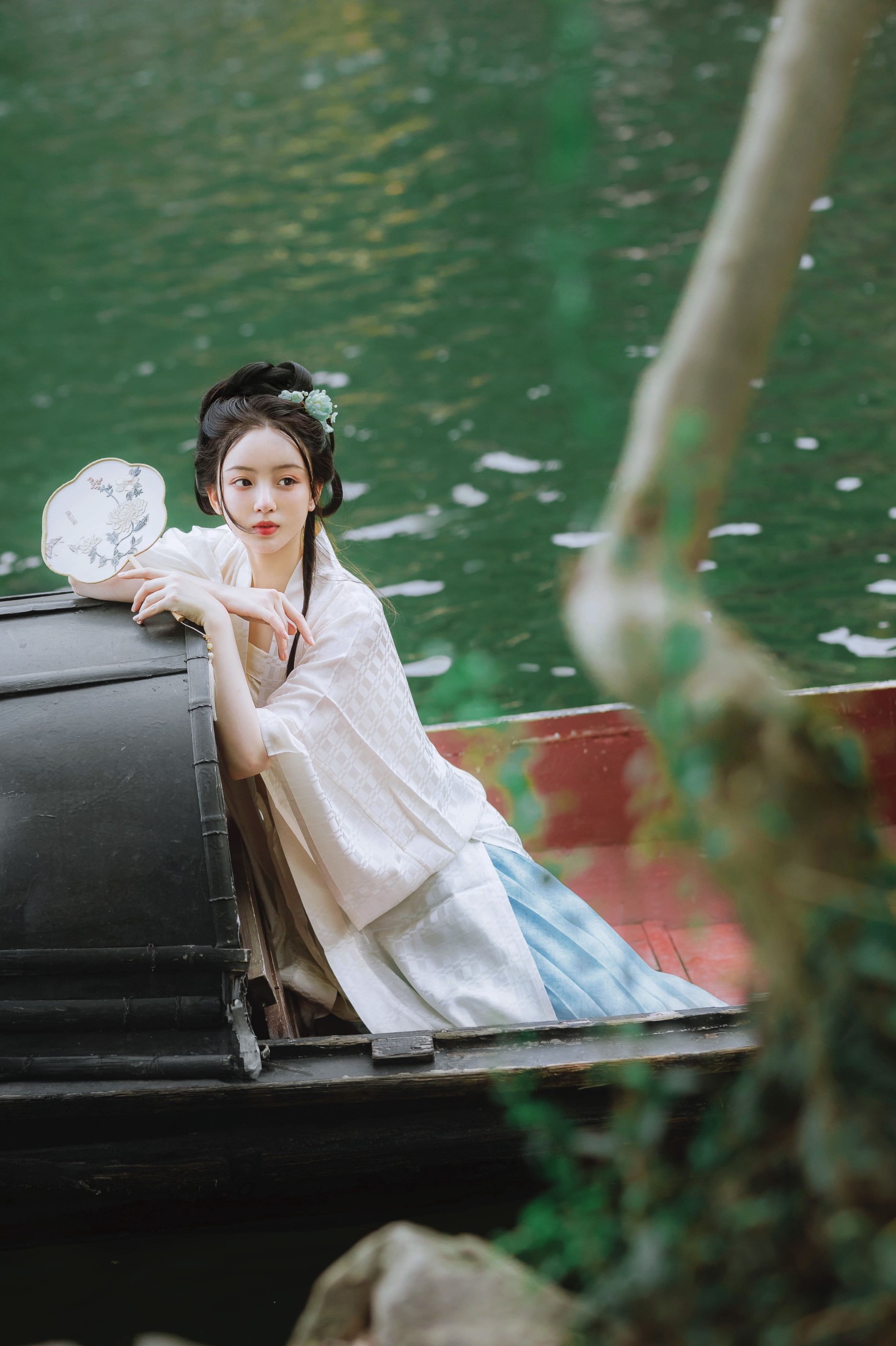 图片[3] - 天晴后的樱花花 - 《江南行舟》[17P] - 机器猫次元 - 机器猫次元