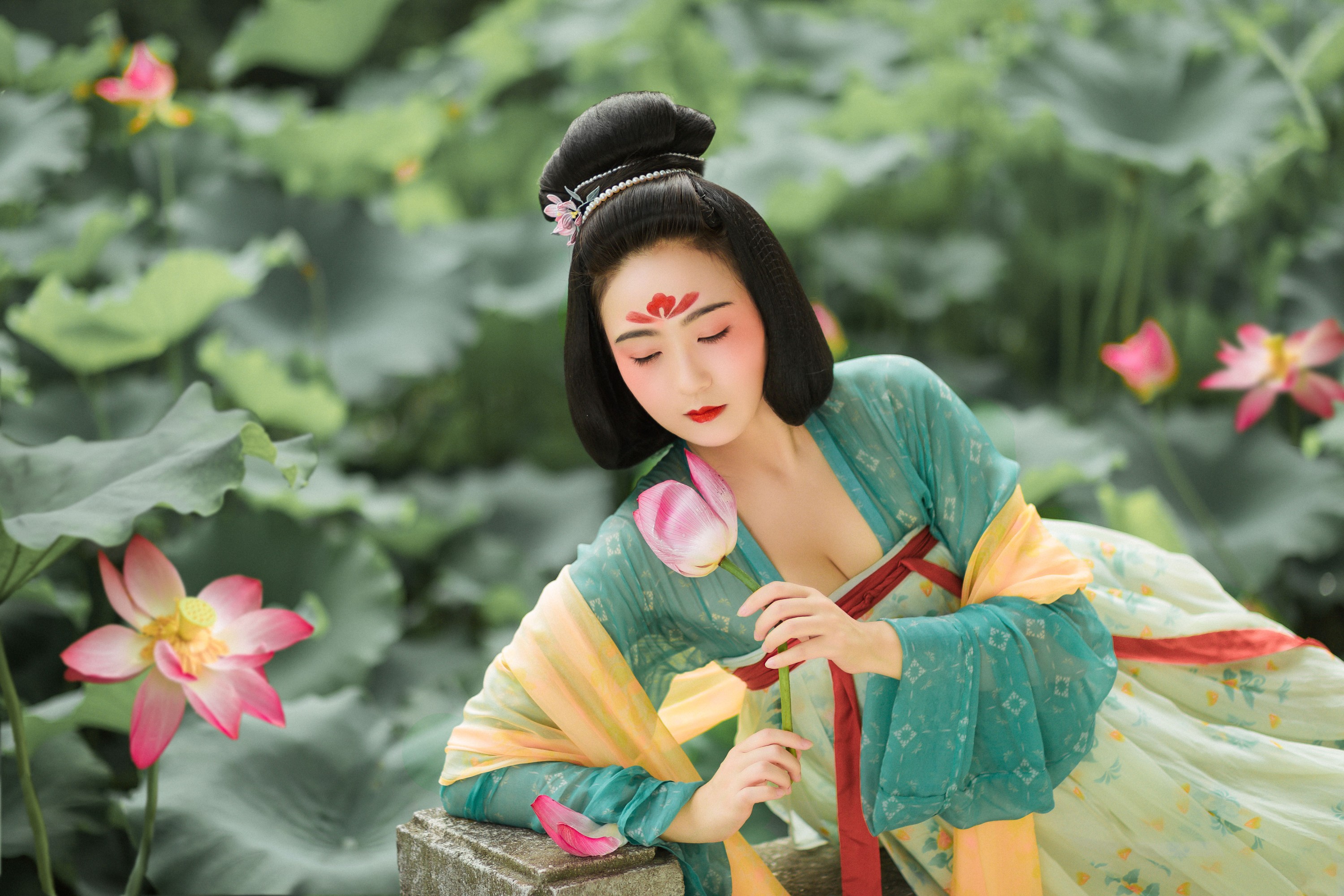 图片[7] - 悦烨未央 - 《荷》[23P] - 机器猫次元 - 机器猫次元