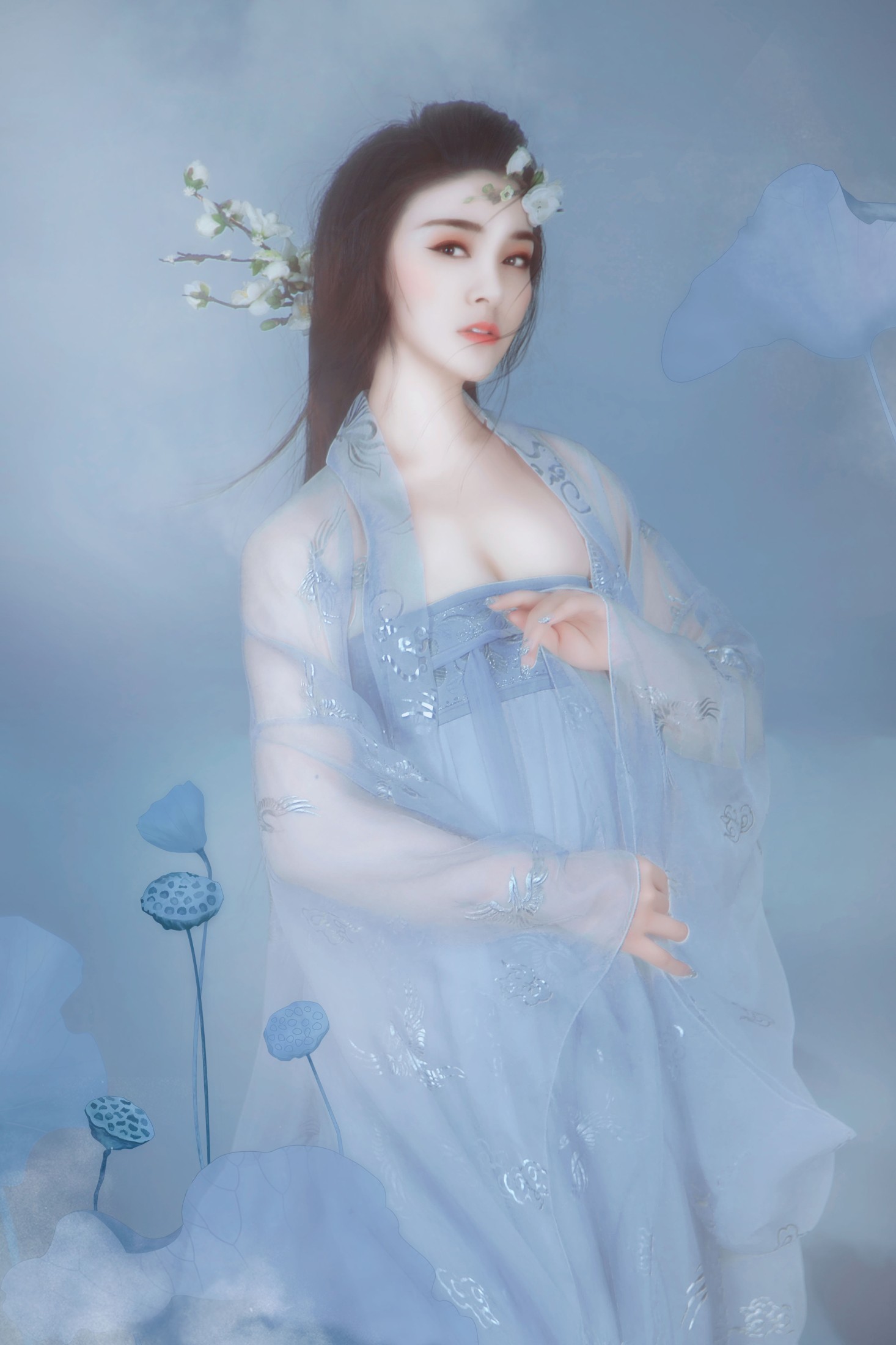 图片[4] - 倩宝 - 《清冷涧》[22P] - 机器猫次元 - 机器猫次元