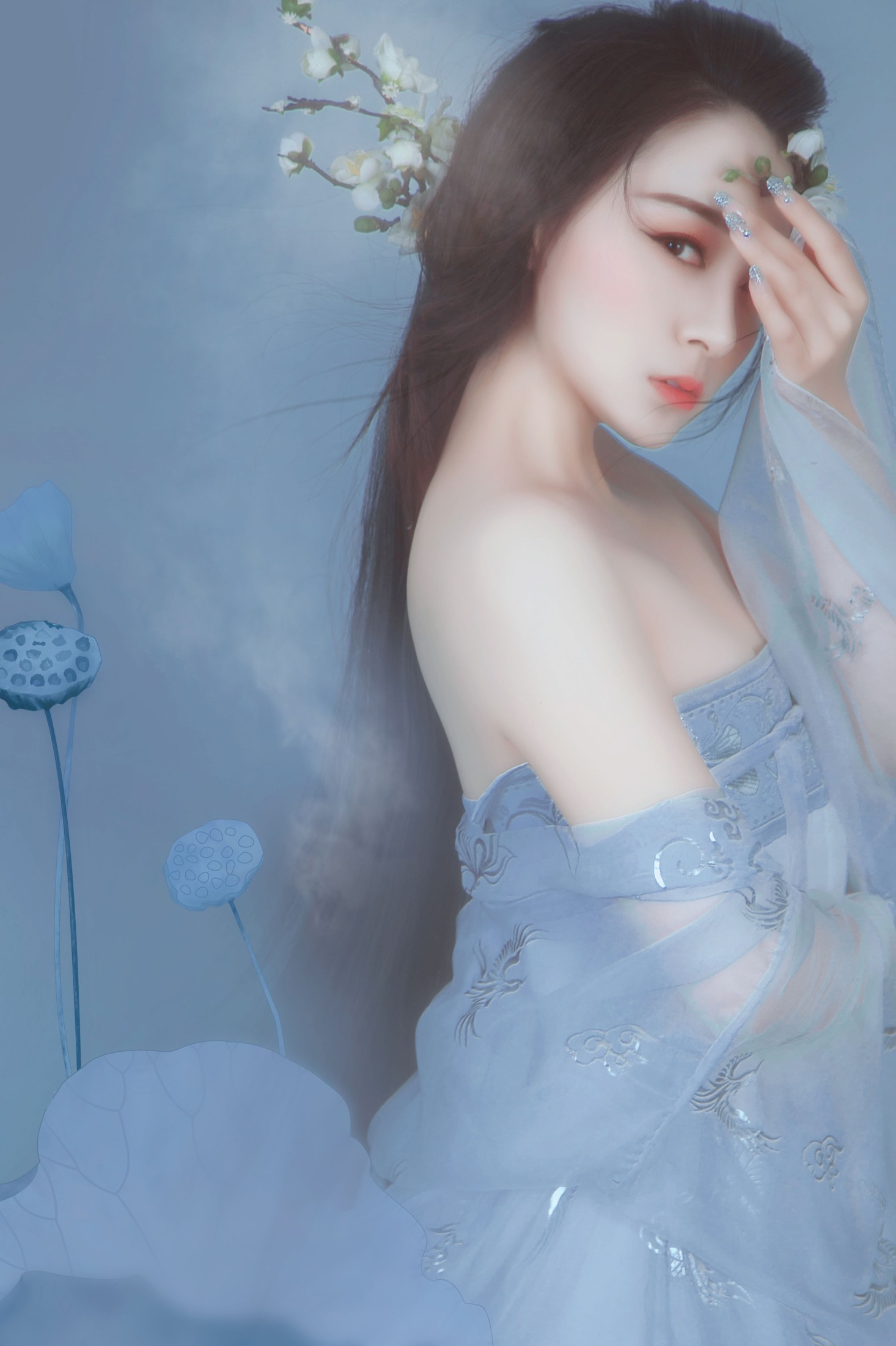 图片[8] - 倩宝 - 《清冷涧》[22P] - 机器猫次元 - 机器猫次元