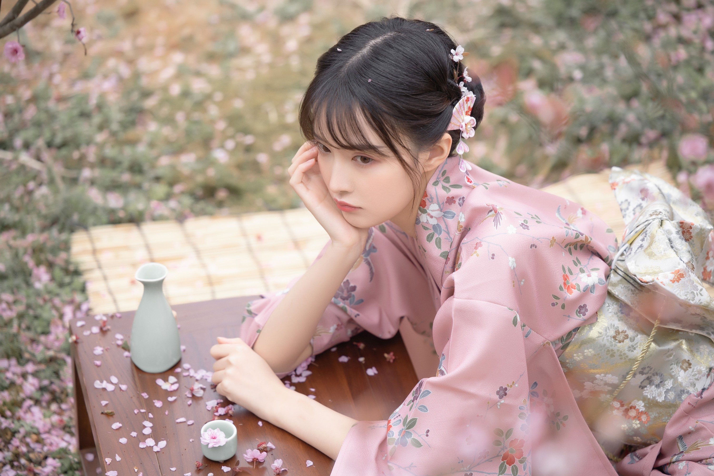 图片[4] - 一一 - 《桃花和服》[29P] - 机器猫次元 - 机器猫次元