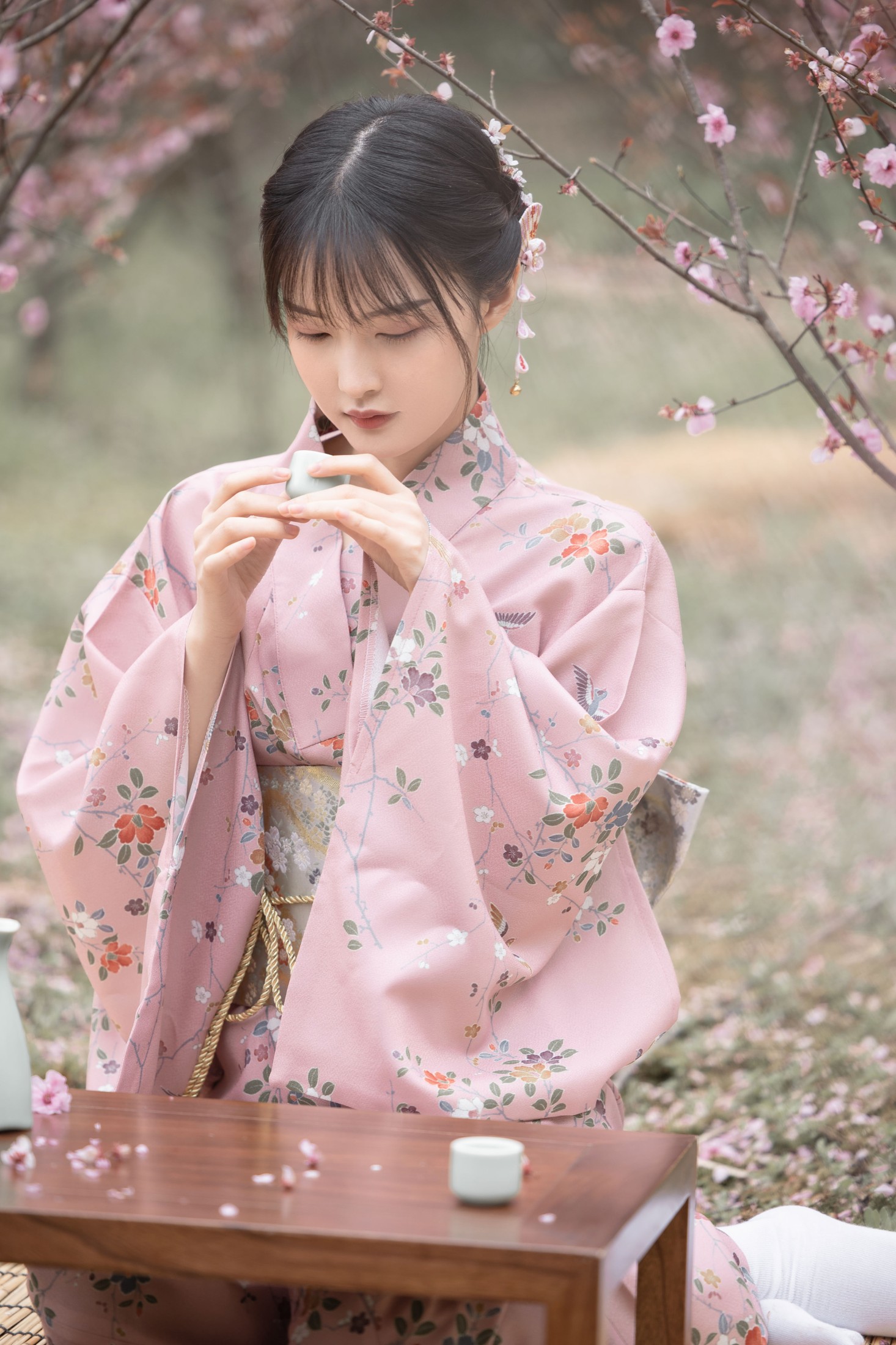 图片[3] - 一一 - 《桃花和服》[29P] - 机器猫次元 - 机器猫次元