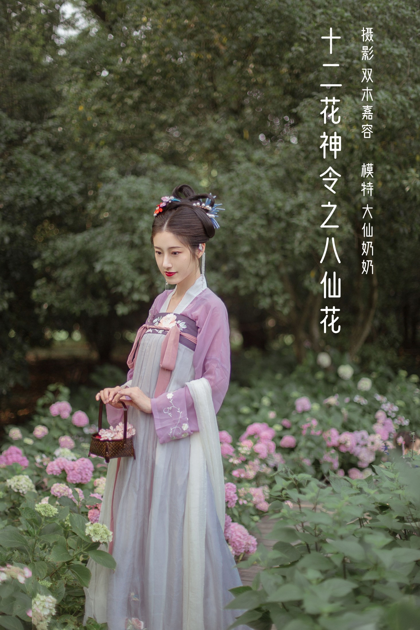图片[1] - 大仙奶奶 - 《十二花神令之八仙花》[24P] - 机器猫次元 - 机器猫次元