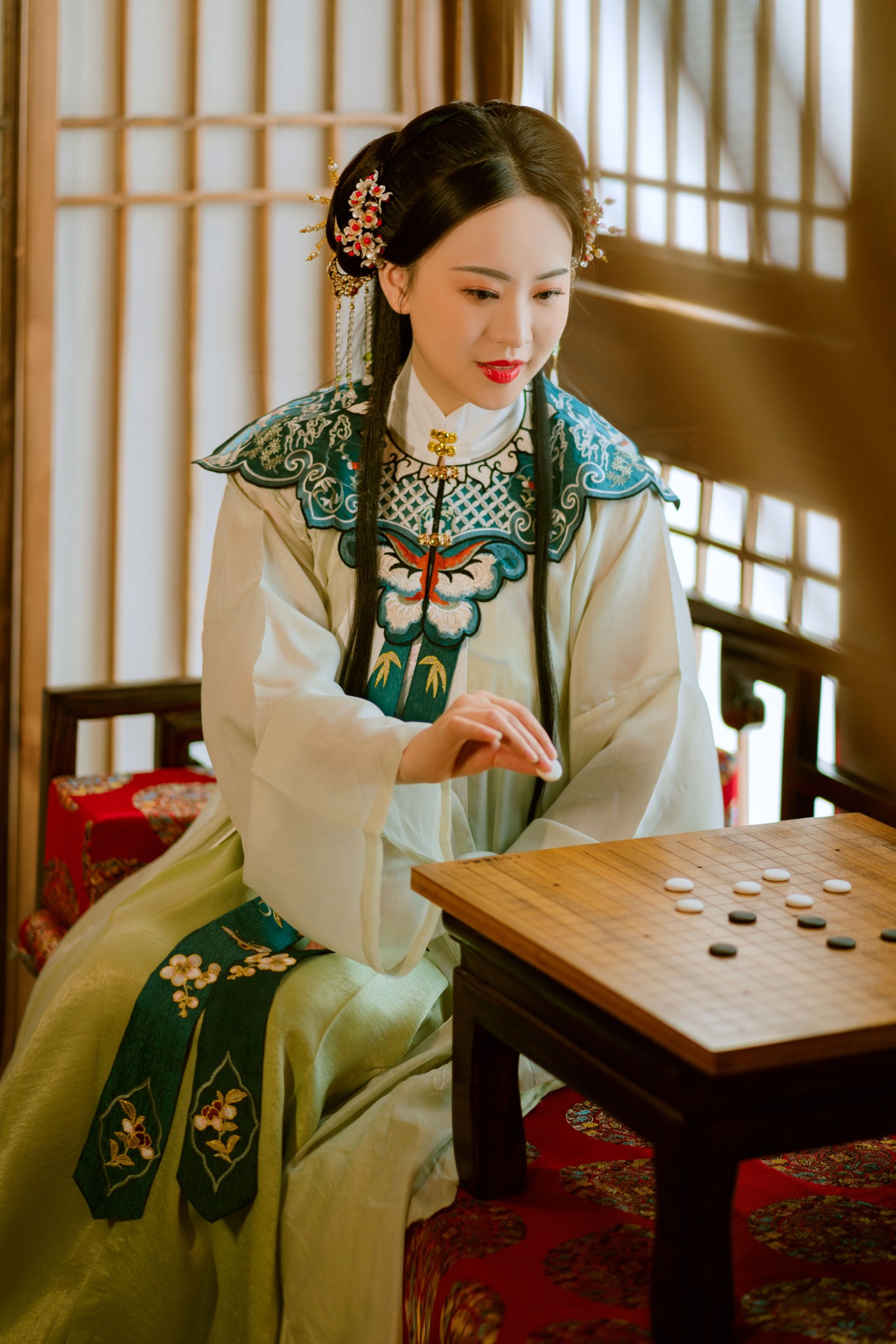 图片[4] - 潇潇 - 《一袭青衣》[32P] - 机器猫次元 - 机器猫次元